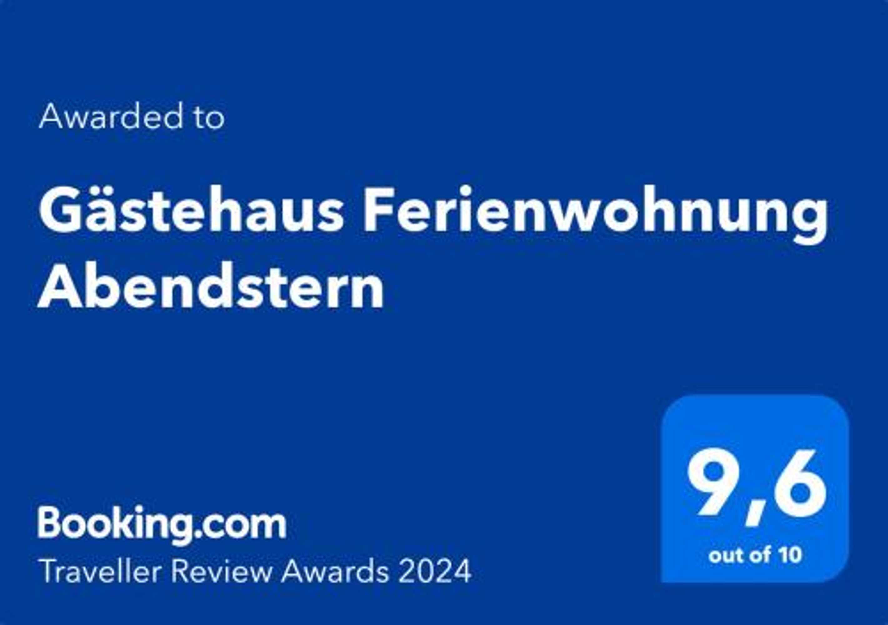 Gift card for Gästehaus Ferienwohnung Abendstern Gift card for Gästehaus Ferienwohnung Abendstern