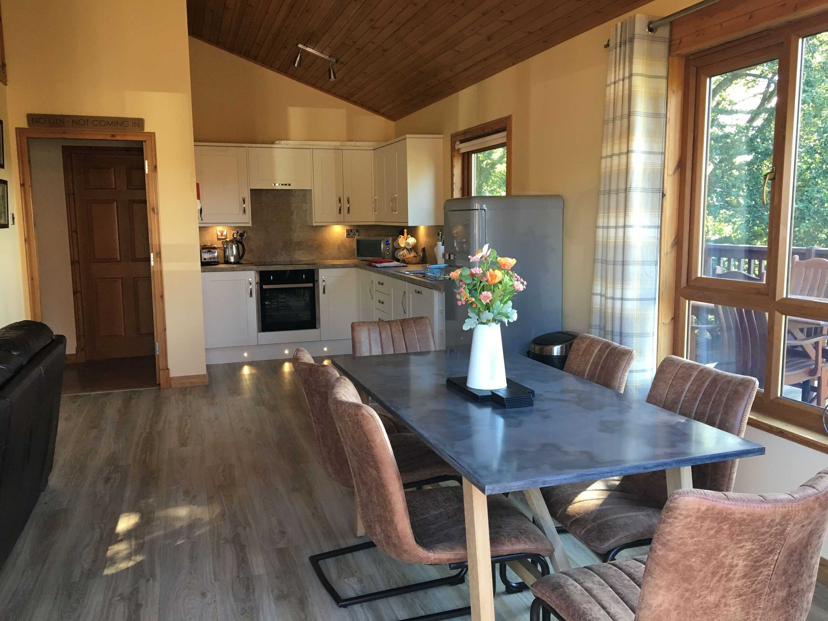 Gift card for Silver Birch Lodge With Hot Tub Near Cupar, Fife