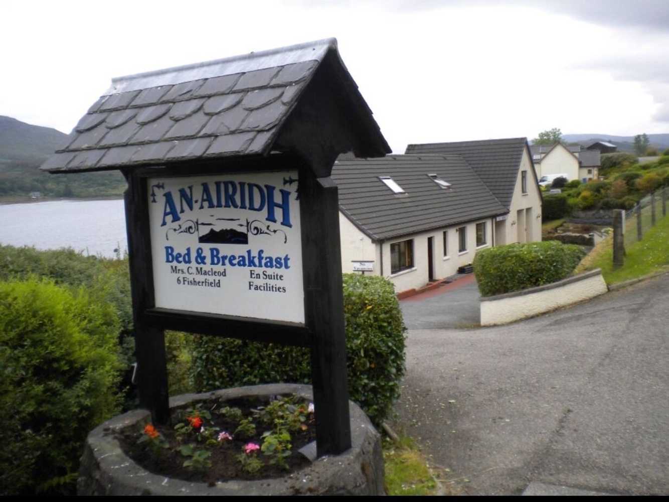 Gift card for An-Airidh Bed & Breakfast Portree