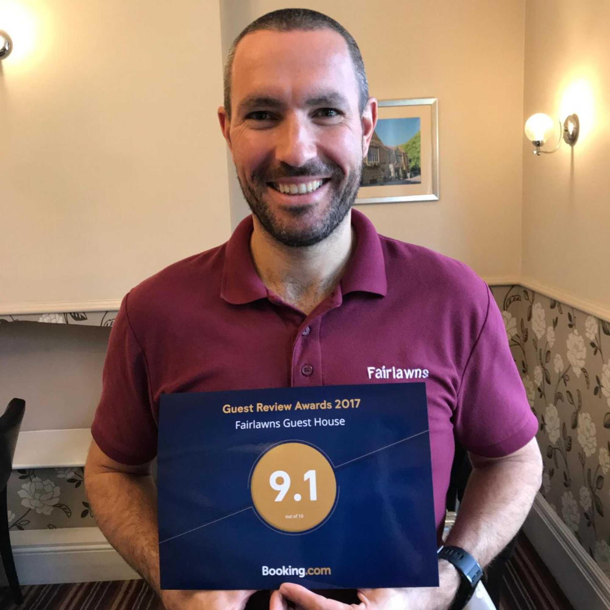 Gift card for Fairlawns Guest House