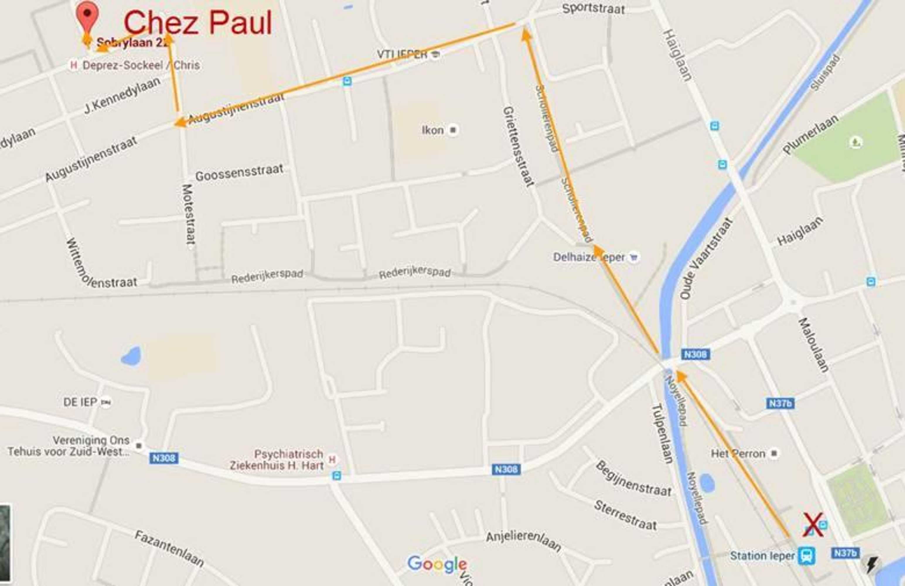 Gift card for Chez Paul