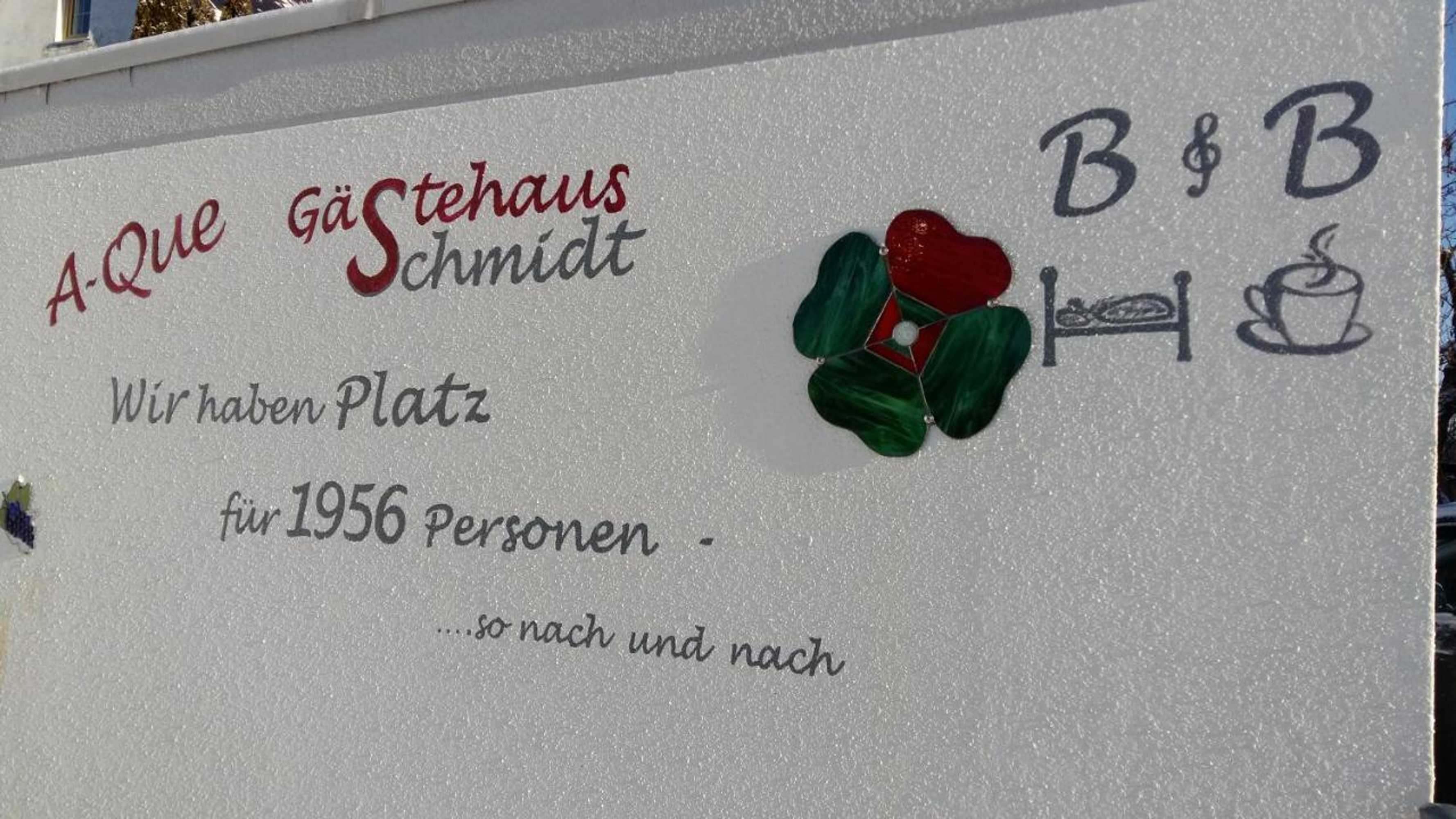Gift card for B & B Gästehaus Schmidt