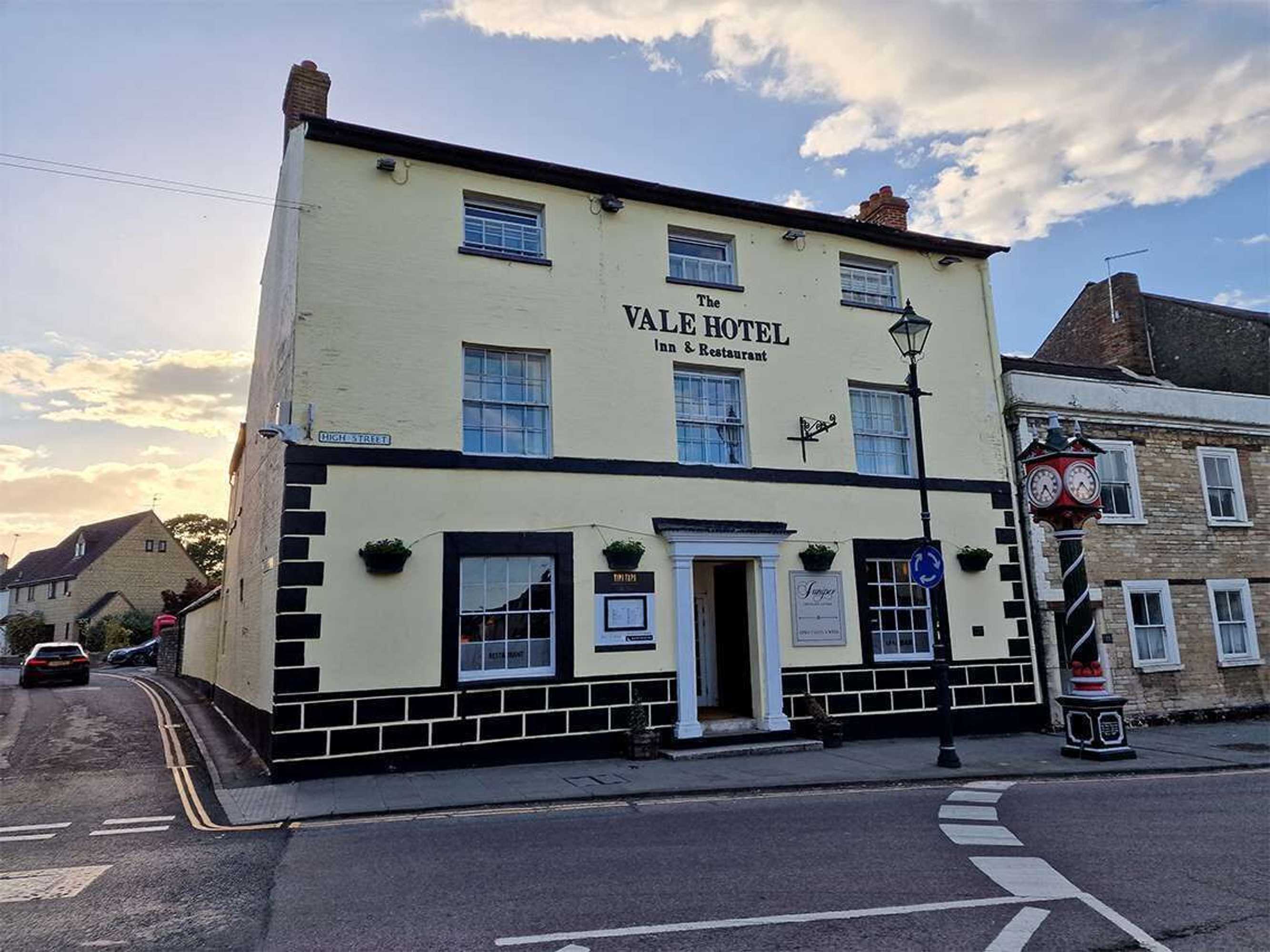 Gift card for The Vale Hotel