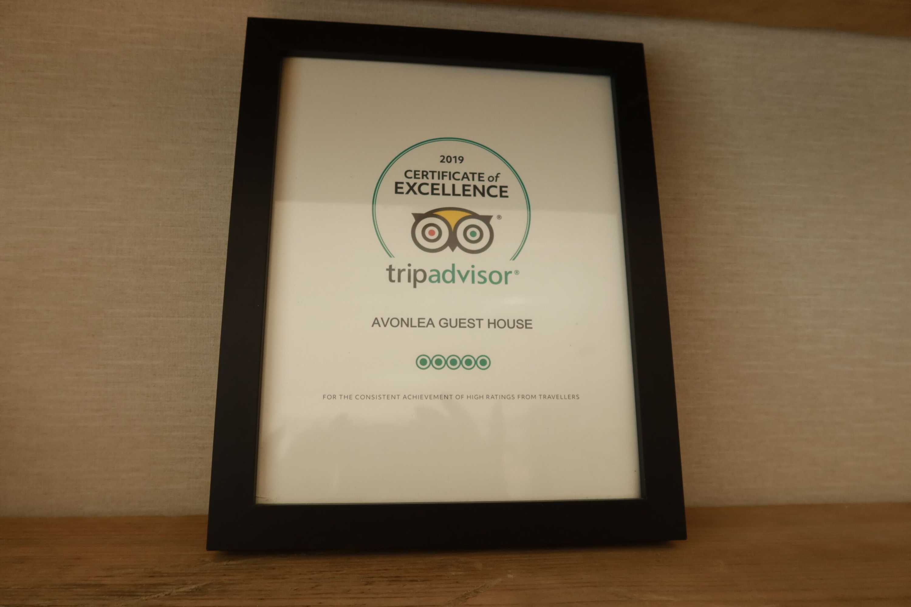 Gift card for Avonlea Guest House