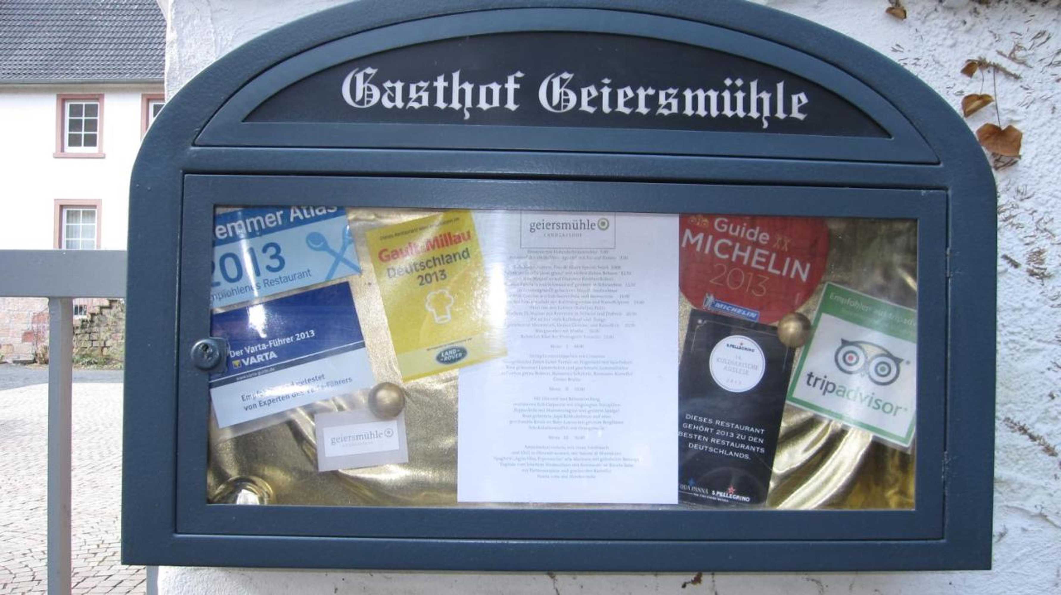Gift card for Landgasthof Geiersmühle