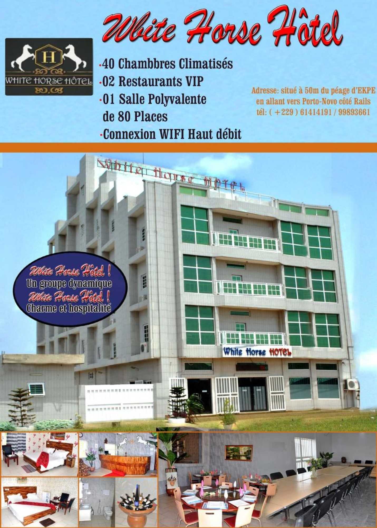 Gift card for White Horse Hotel Cotonou