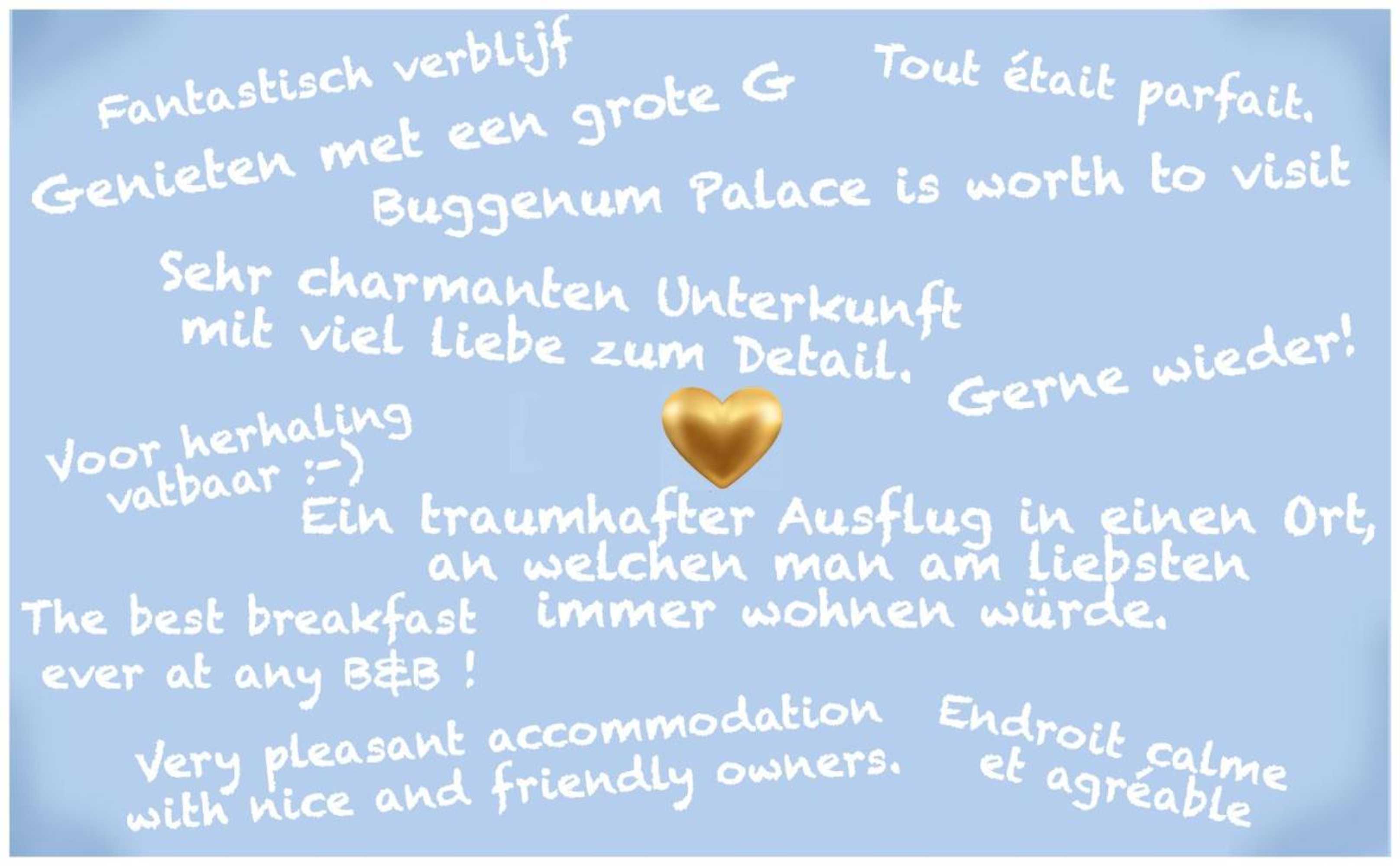 Gift card for B&b Buggenum Palace