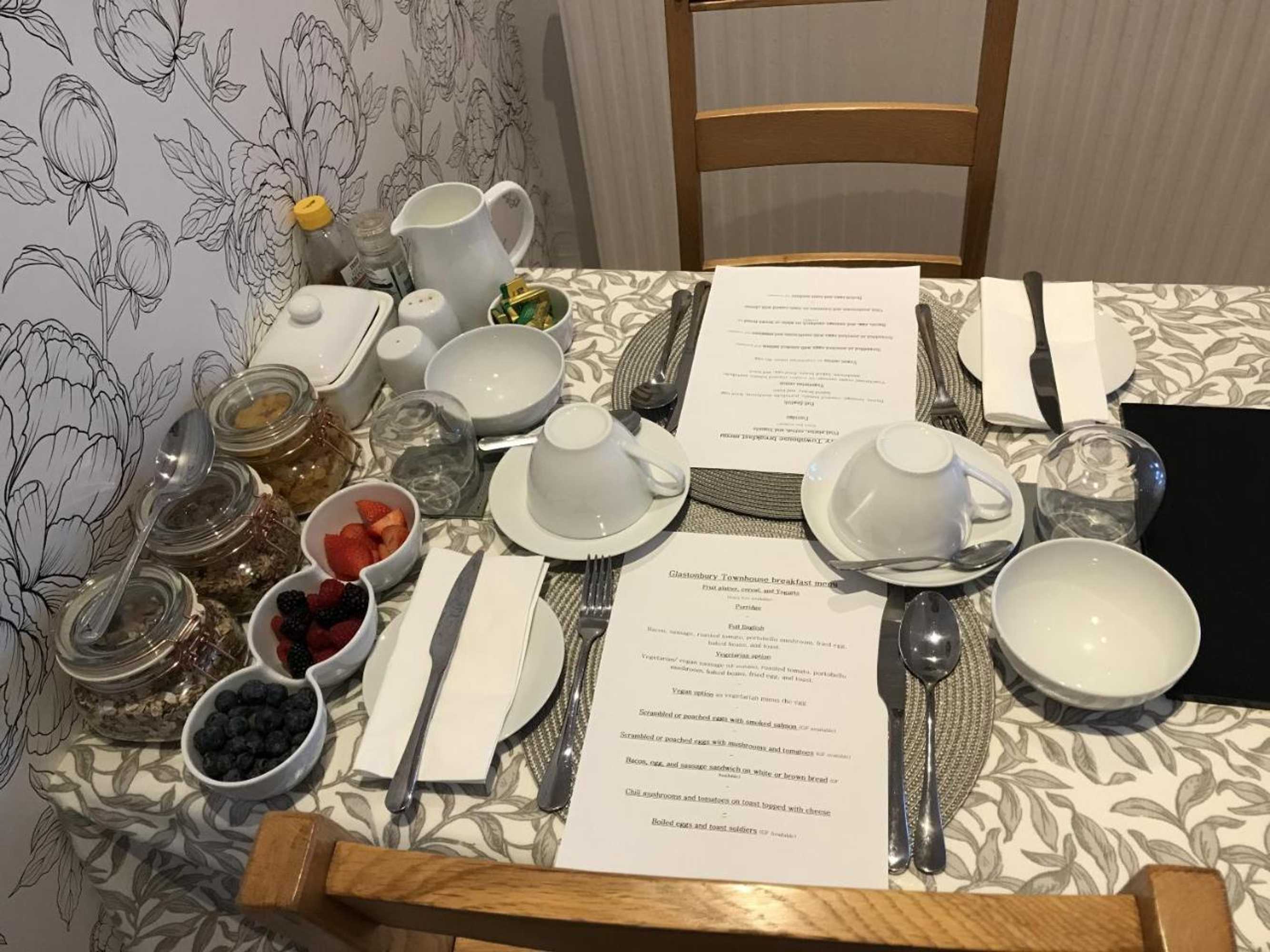 Gift card for The Glastonbury Townhouse B&b