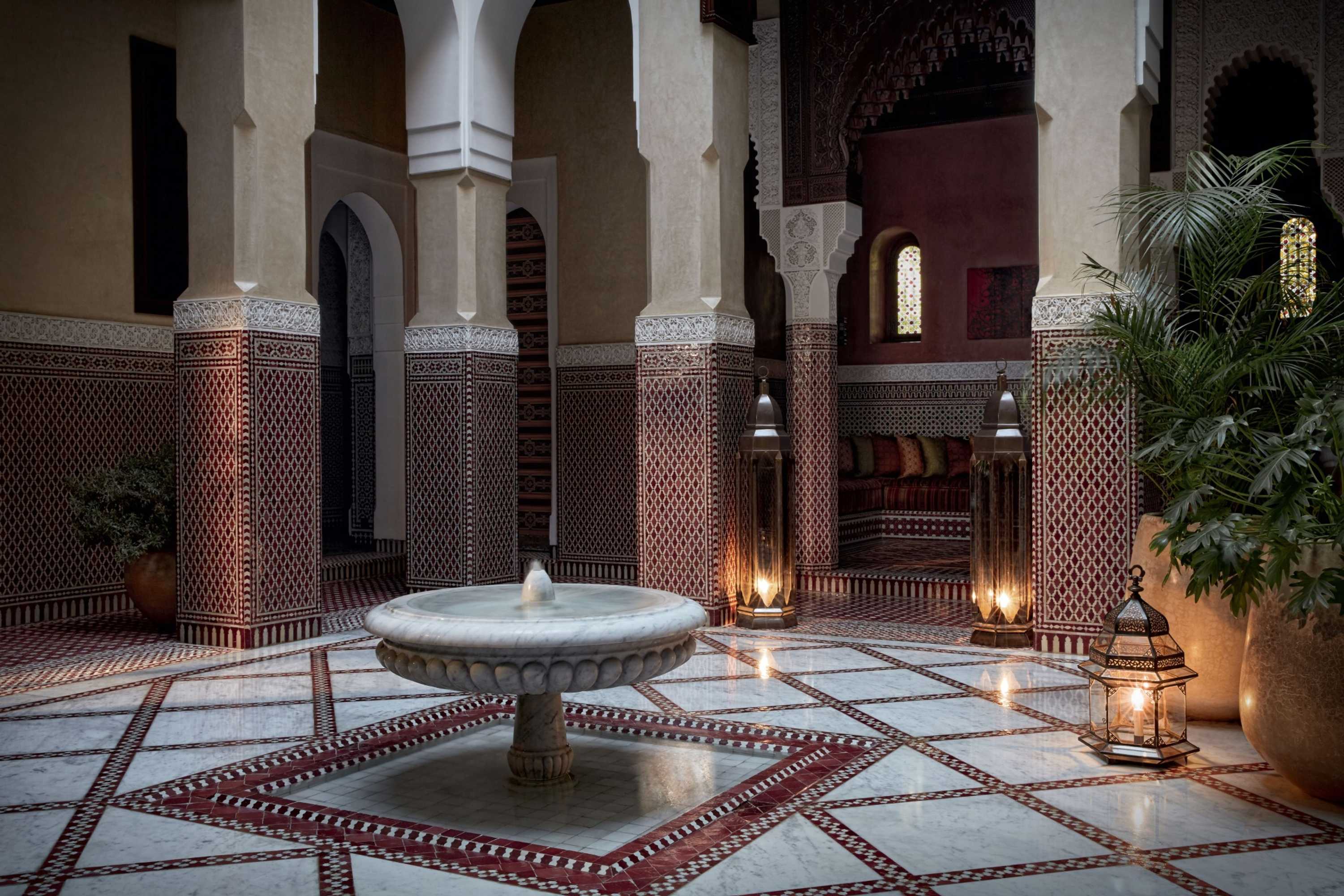 Marrakech royal spa. Арабский дворец Марокко. Арабский стиль Марракеш.