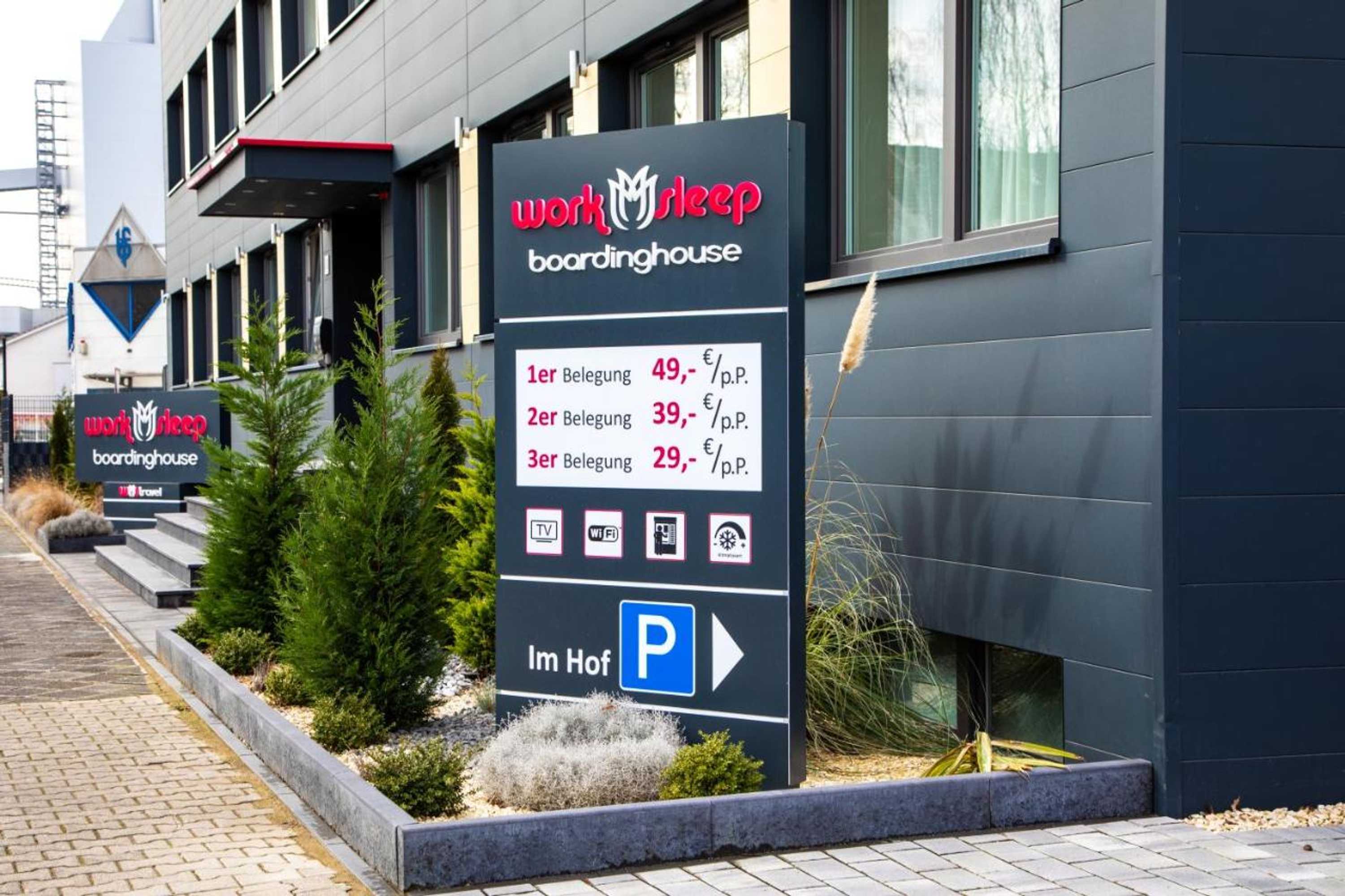Gift card for Work & Sleep Boardinghouse Mannheim
