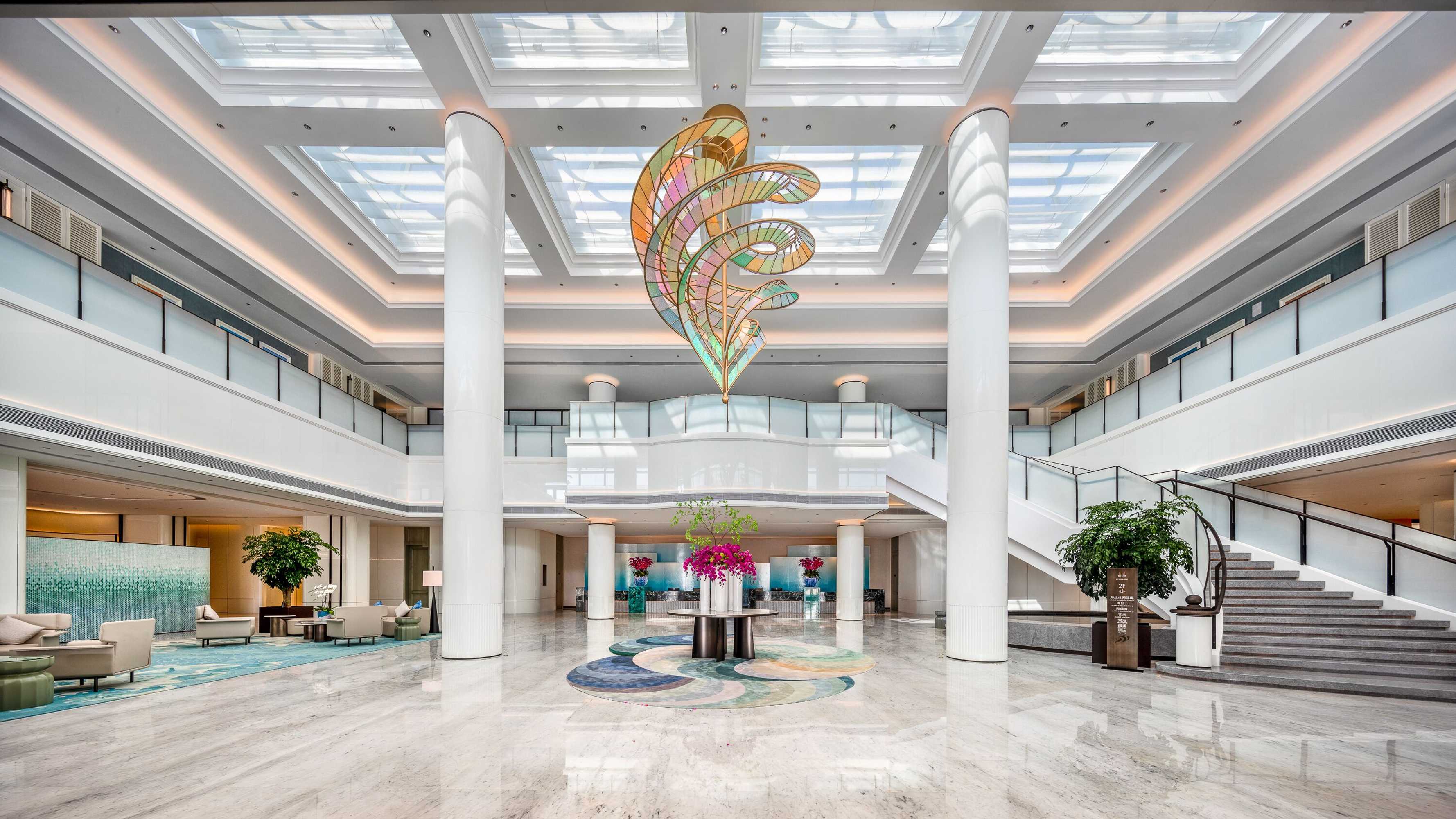 Gift card for Xiamen International Seaside Hotel (hotel Corridor Leads to The Stone Exhibition Hall) Gift card for Xiamen International Seaside Hotel (hotel Corridor Leads to The Stone Exhibition Hall)