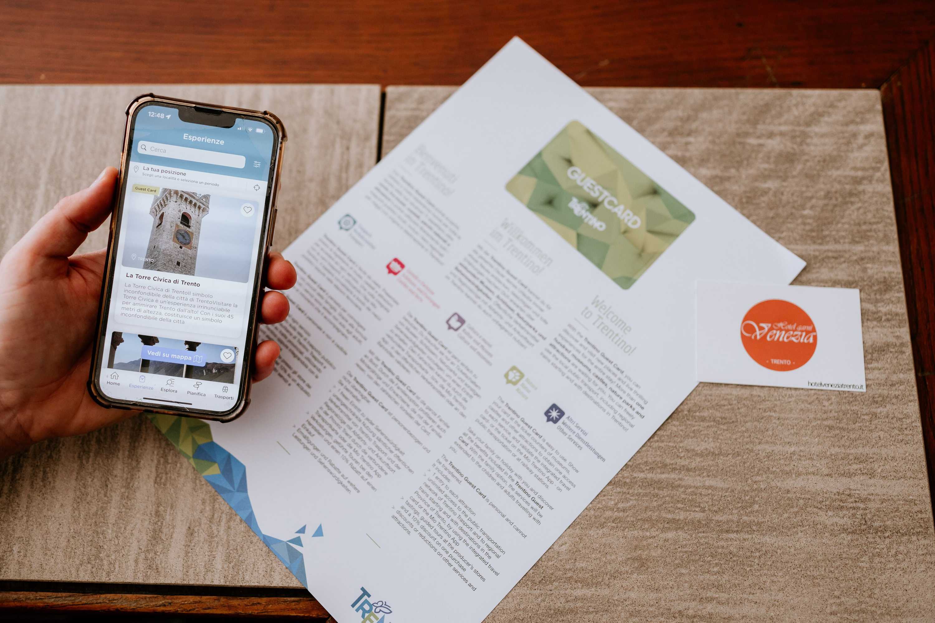 Gift card for Hotel Garnì Venezia