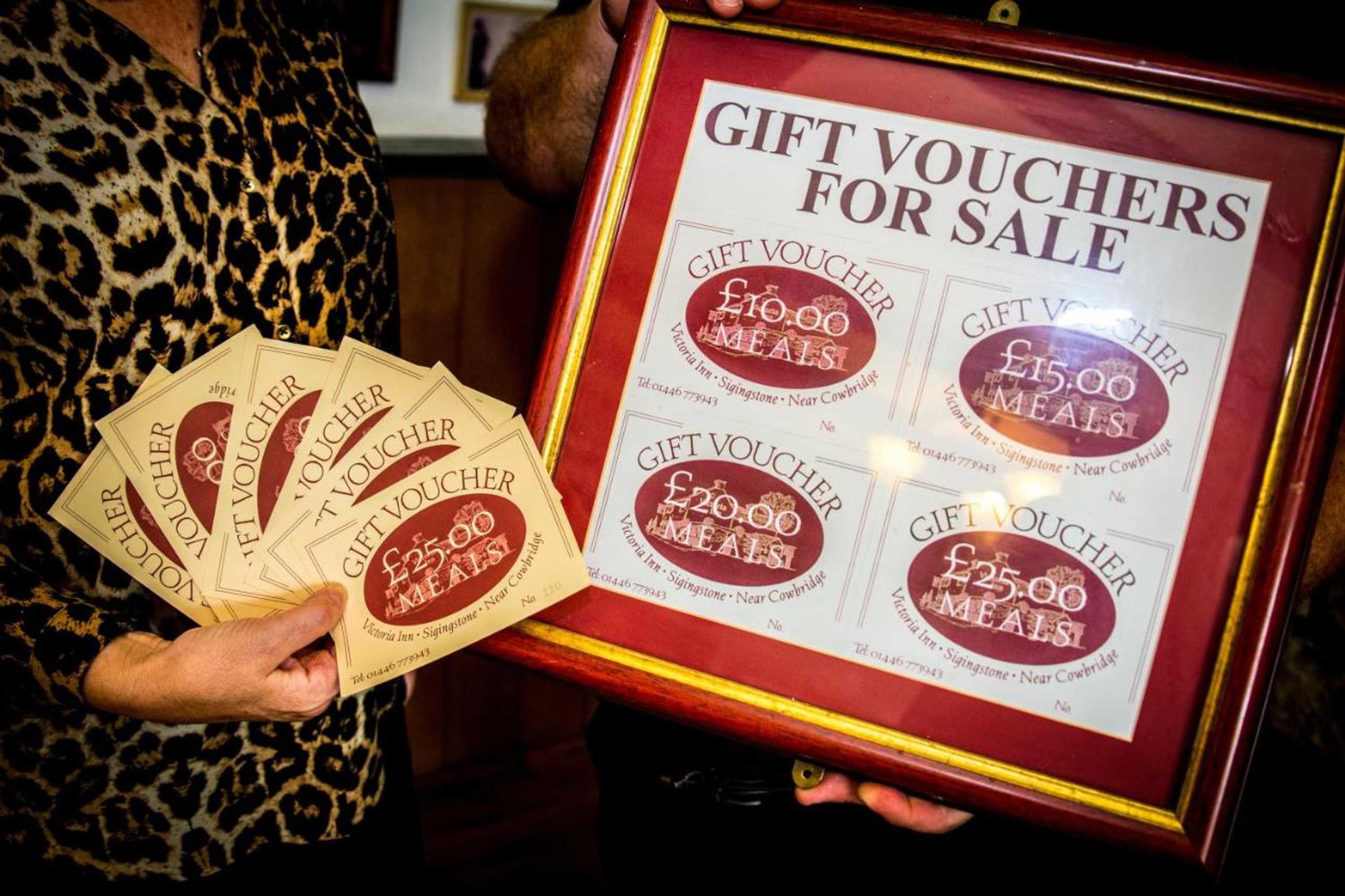 Gift card for Victoria Inn