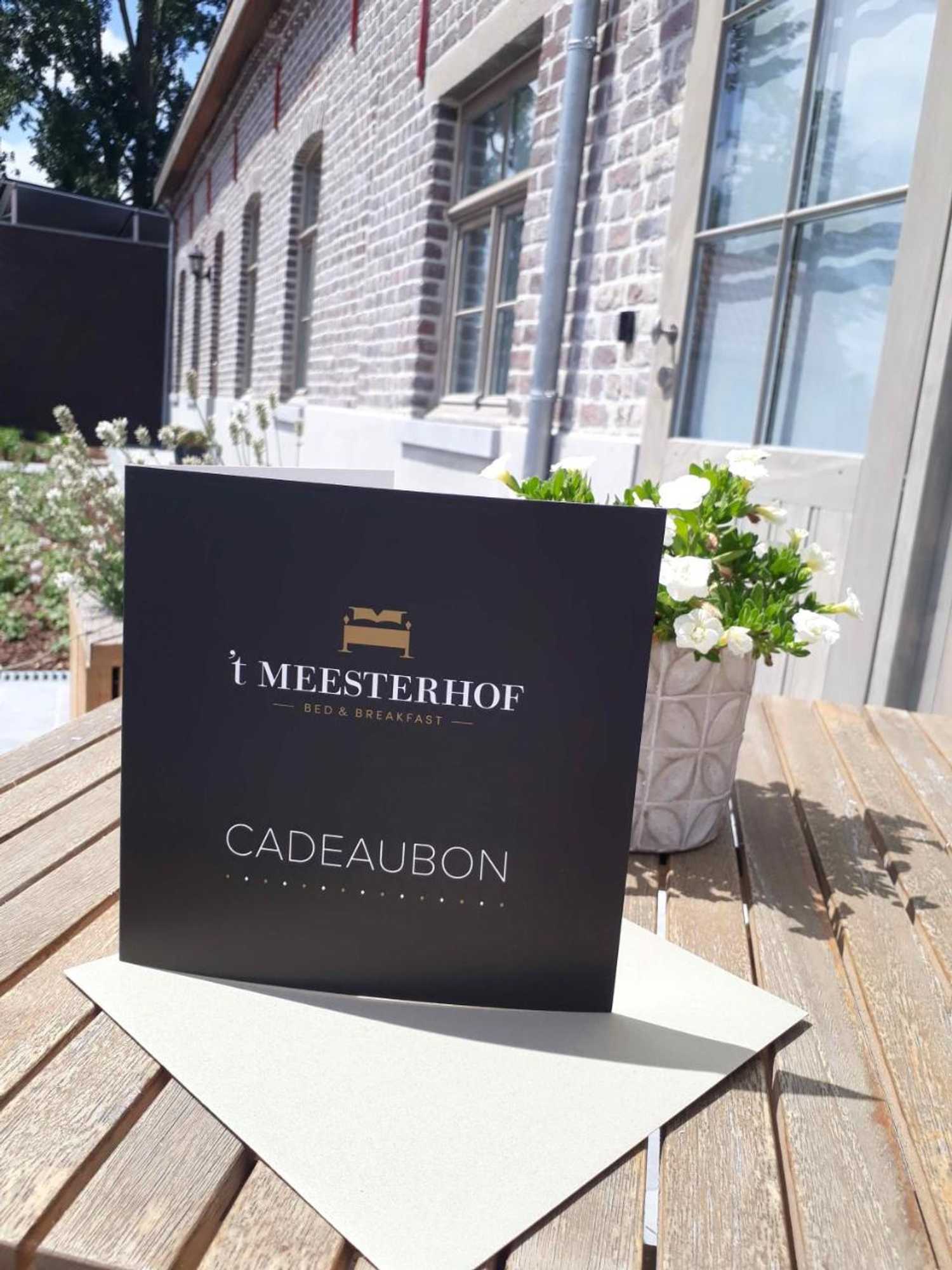Gift card for B&b 't Meesterhof