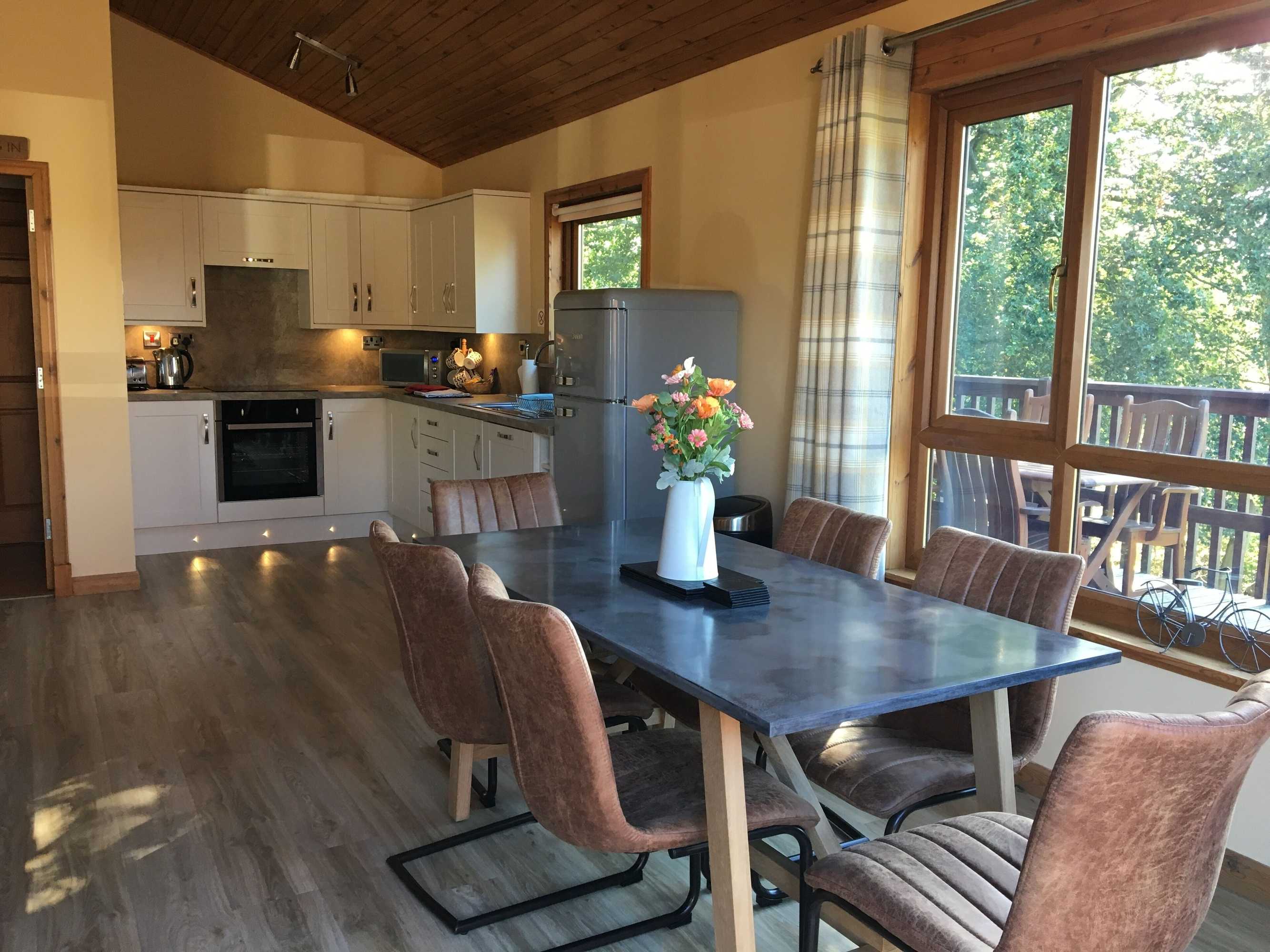 Gift card for Silver Birch Lodge With Hot Tub Near Cupar, Fife