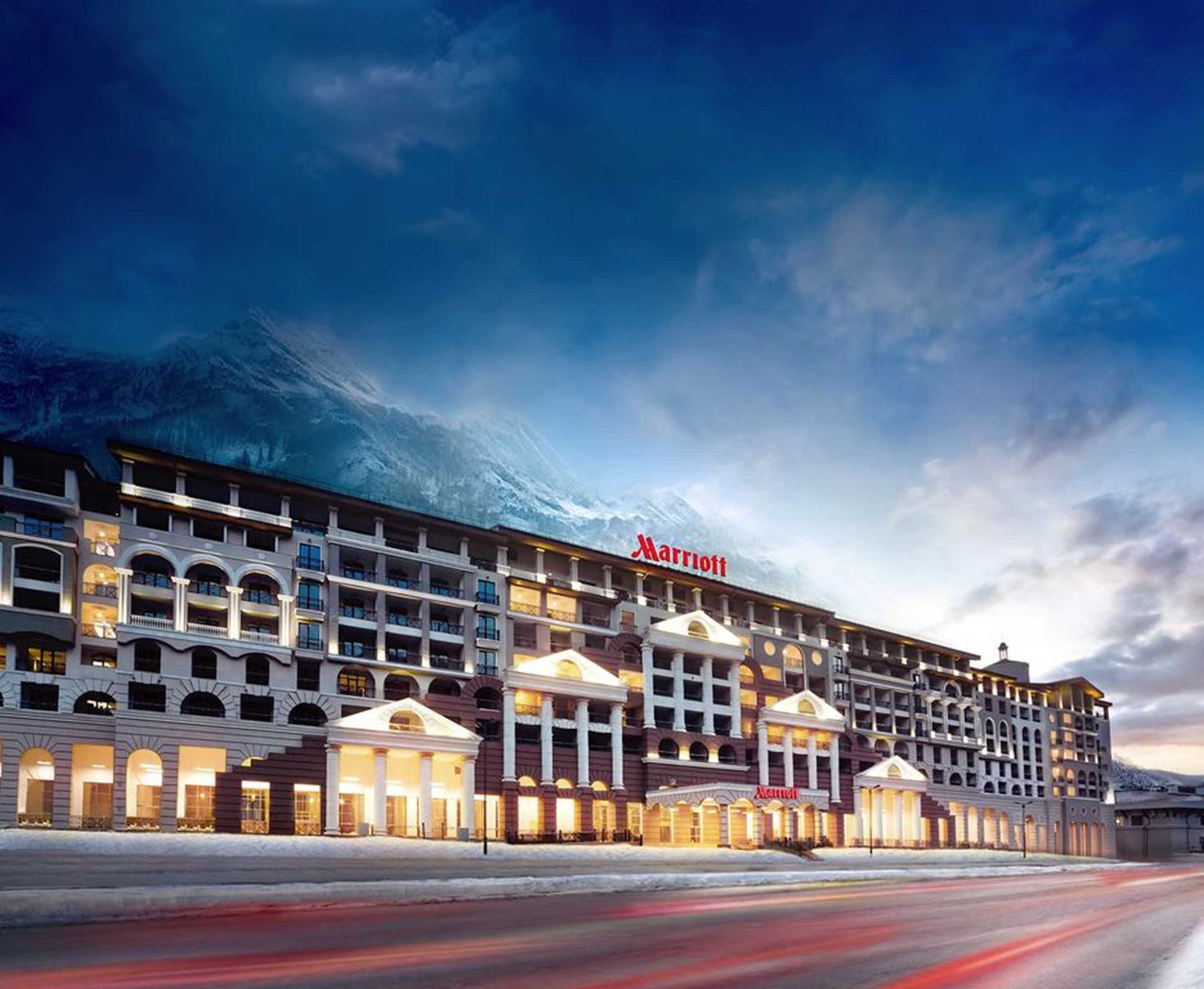 Gift card for Sochi Marriott Krasnaya Polyana Hotel Gift card for Sochi Marriott Krasnaya Polyana Hotel