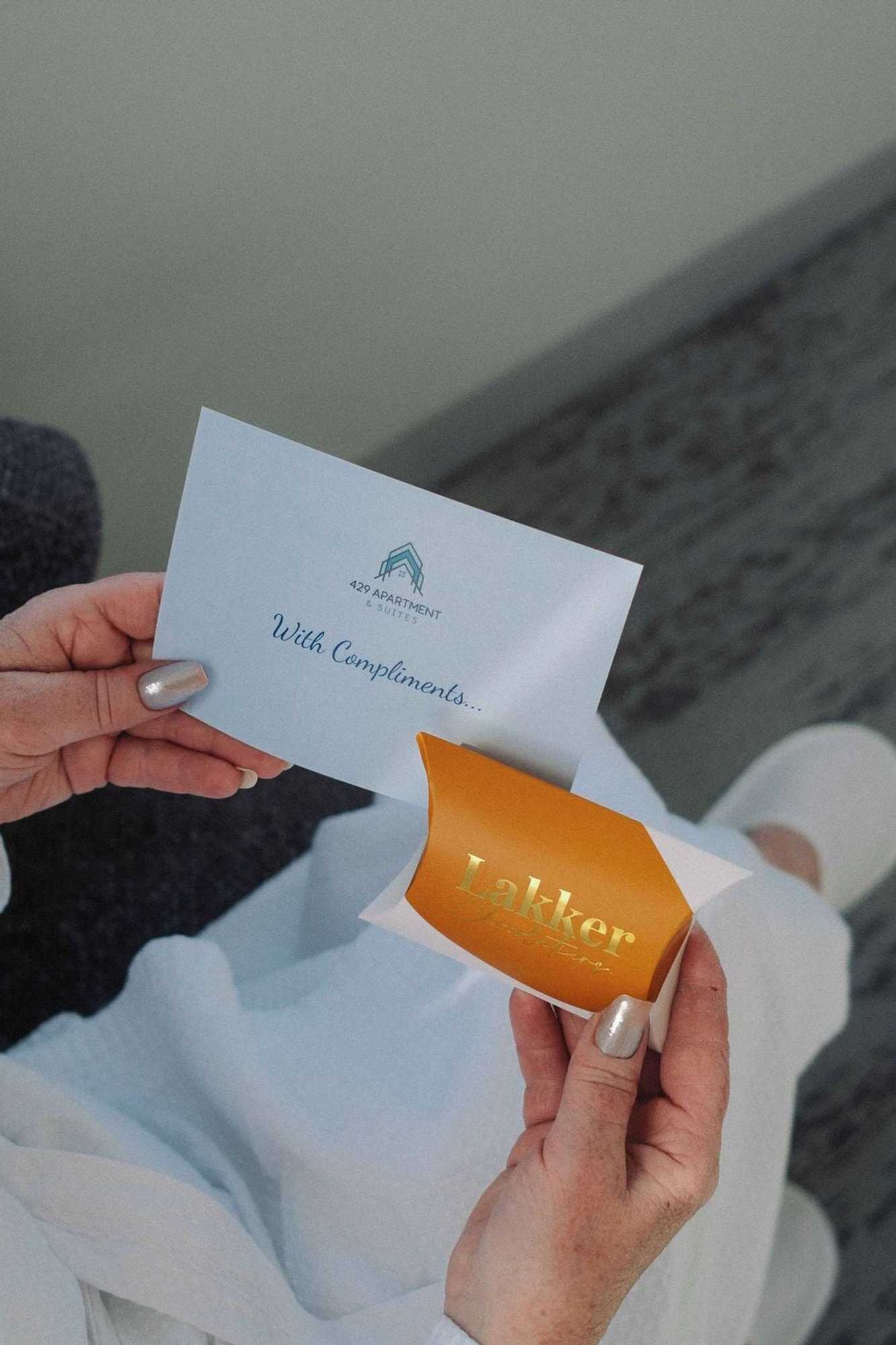 Gift card for 429 Apartments And Suites