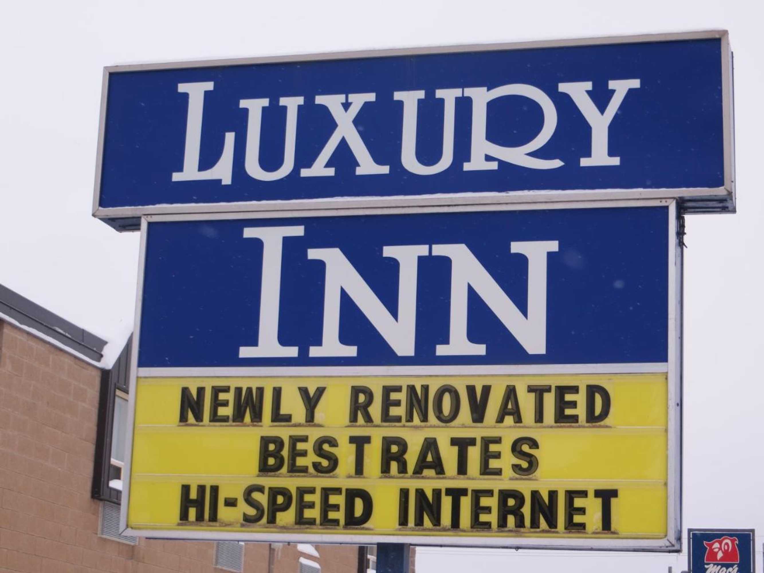 Gift card for Luxury Inn