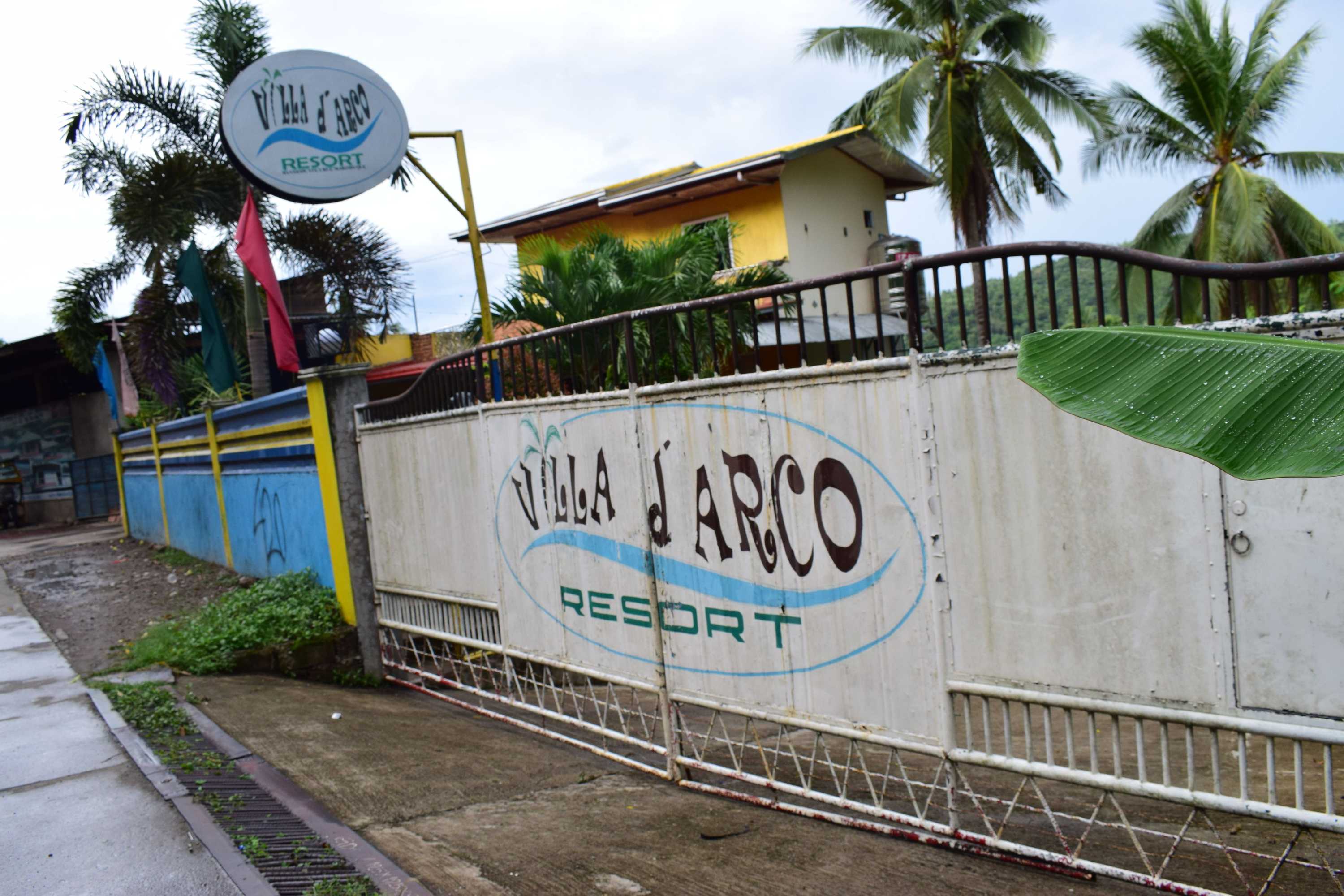 Gift card for Villa d' Arco Resort