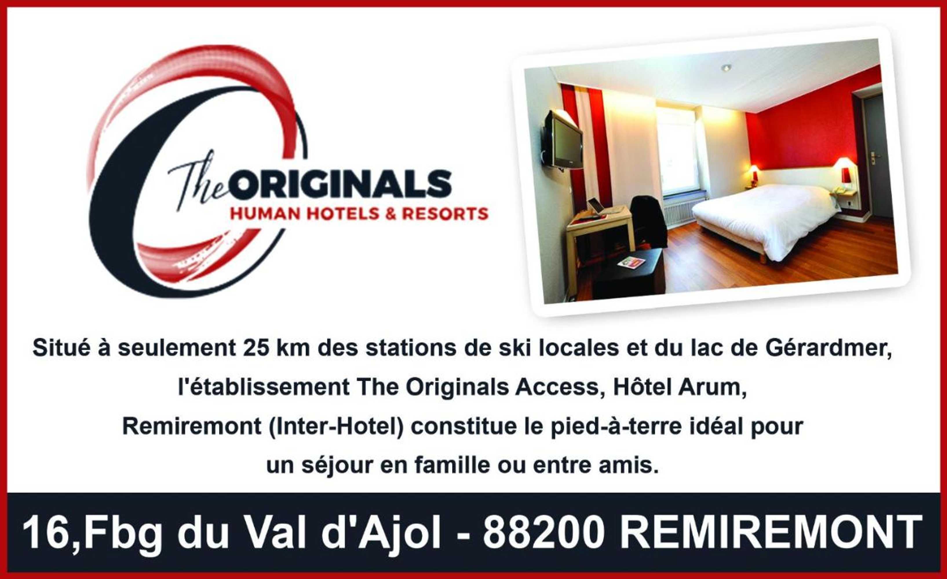 Gift card for The Originals Access, Hôtel Arum, Remiremont Gift card for The Originals Access, Hôtel Arum, Remiremont