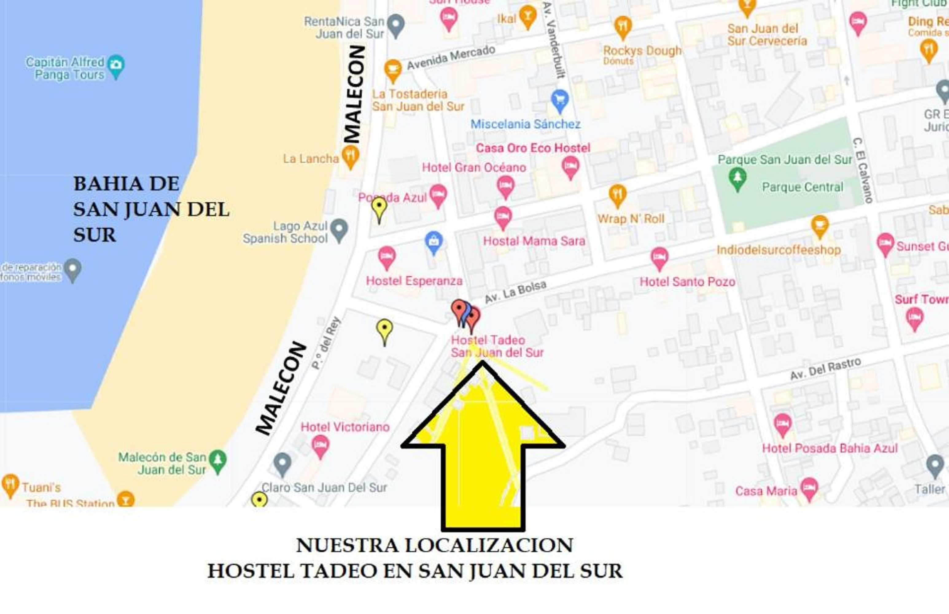 Gift card for Hostel Tadeo San Juan Del Sur Gift card for Hostel Tadeo San Juan Del Sur