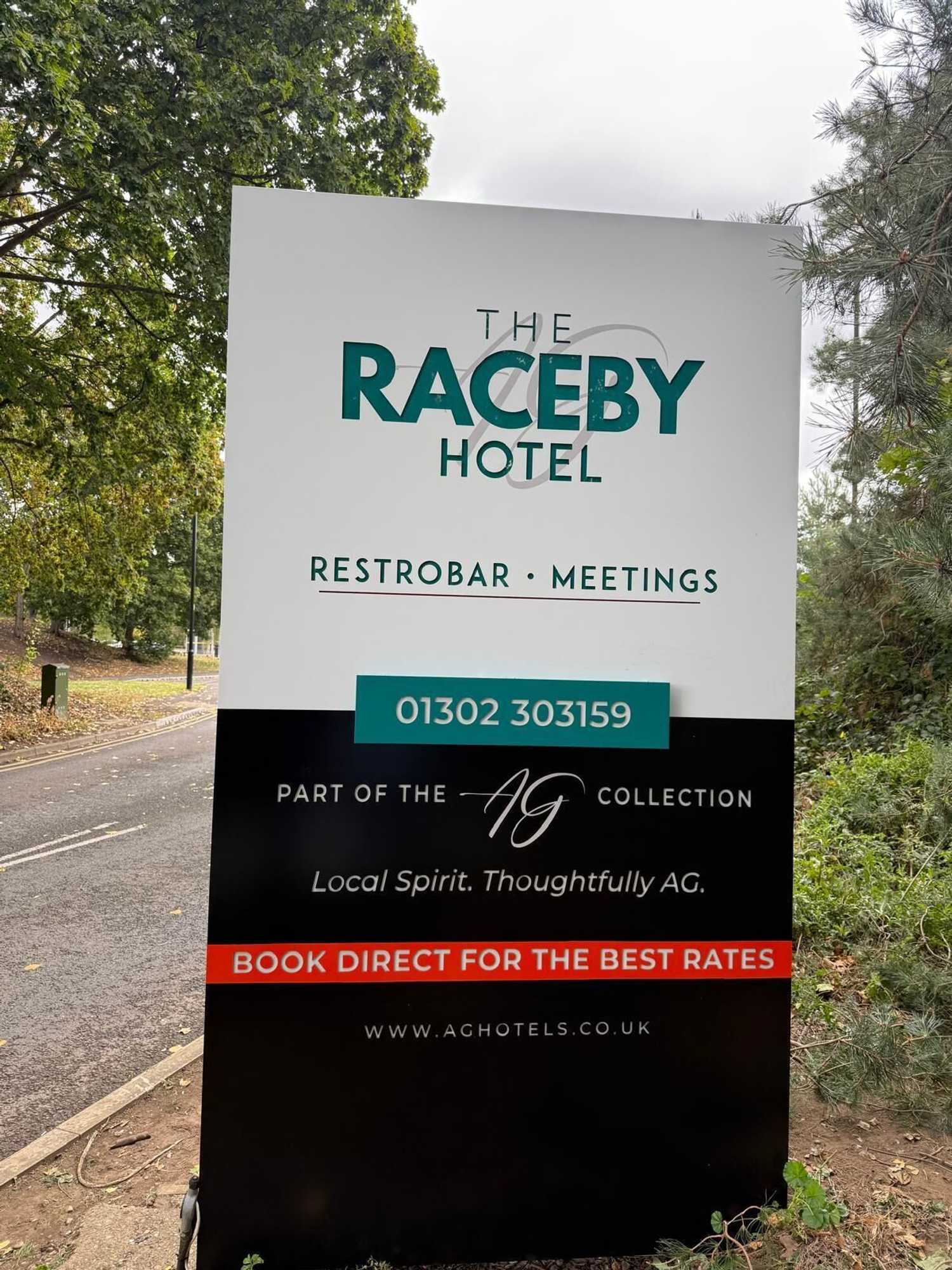 Gift card for The Raceby Hotel Part of The AG Collection