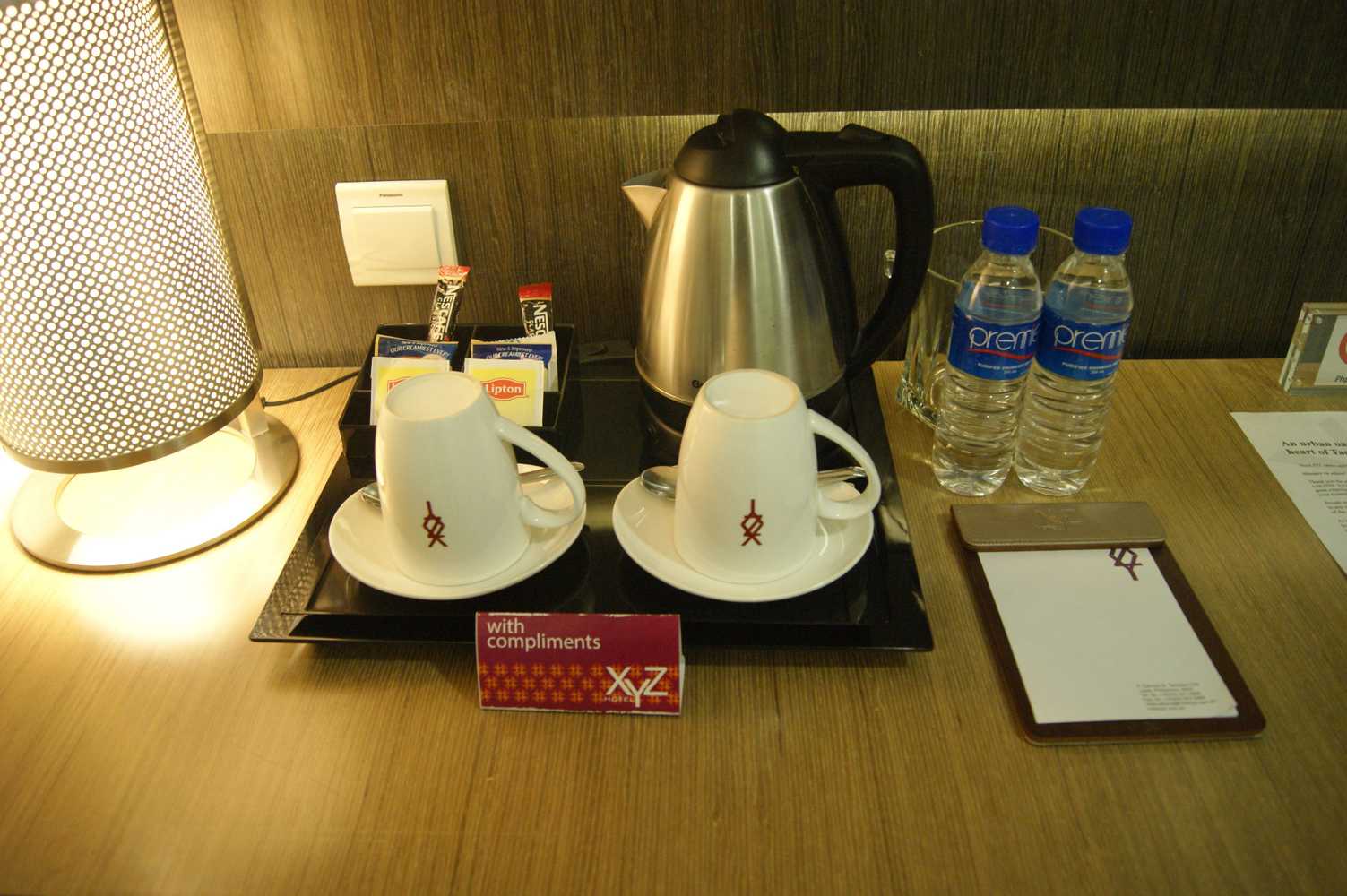 Gift card for Hotel Xyz