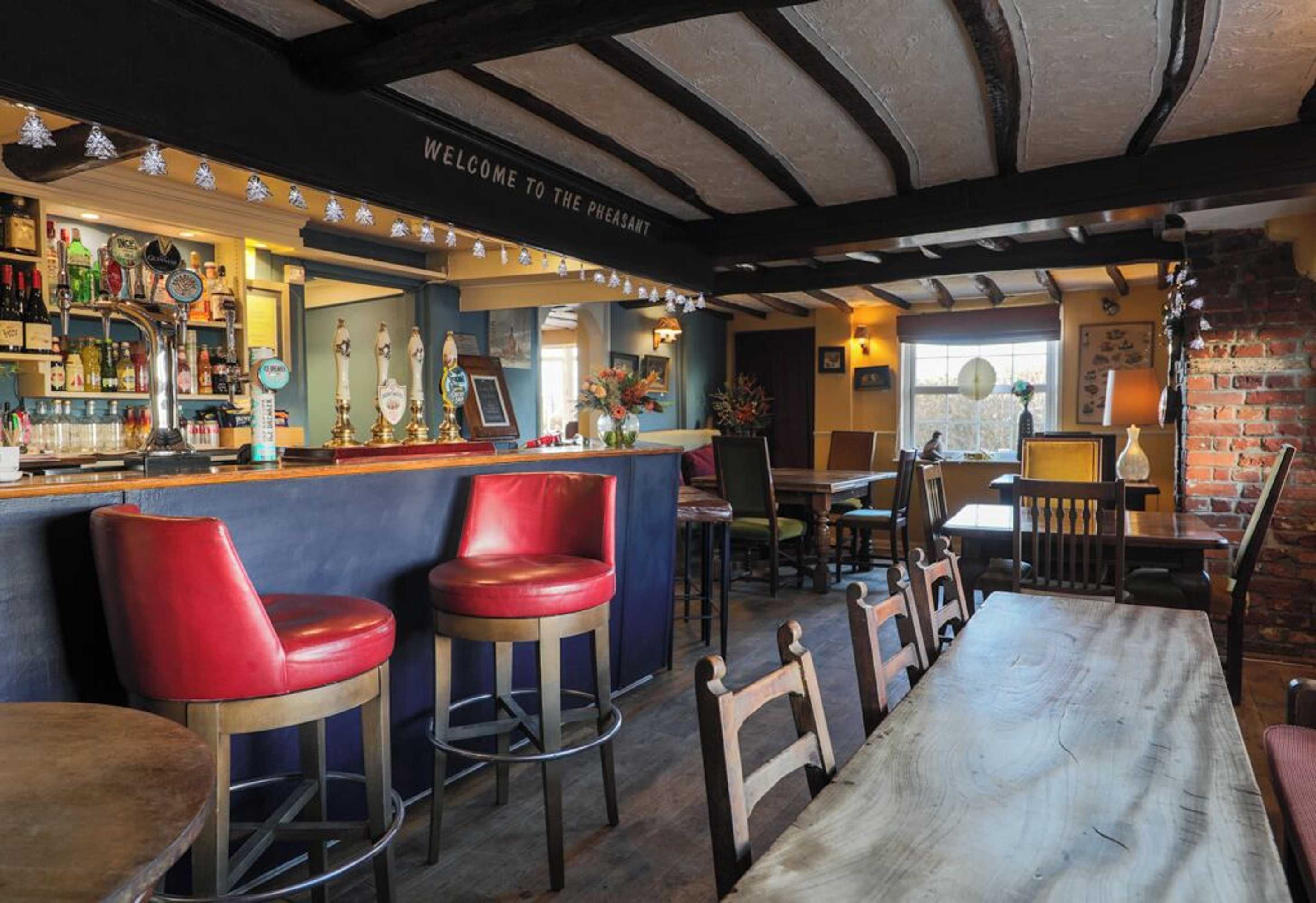Gift card for The Pheasant Pub at Gestingthorpe Stylish Boutique Rooms in The Coach House Gift card for The Pheasant Pub at Gestingthorpe Stylish Boutique Rooms in The Coach House
