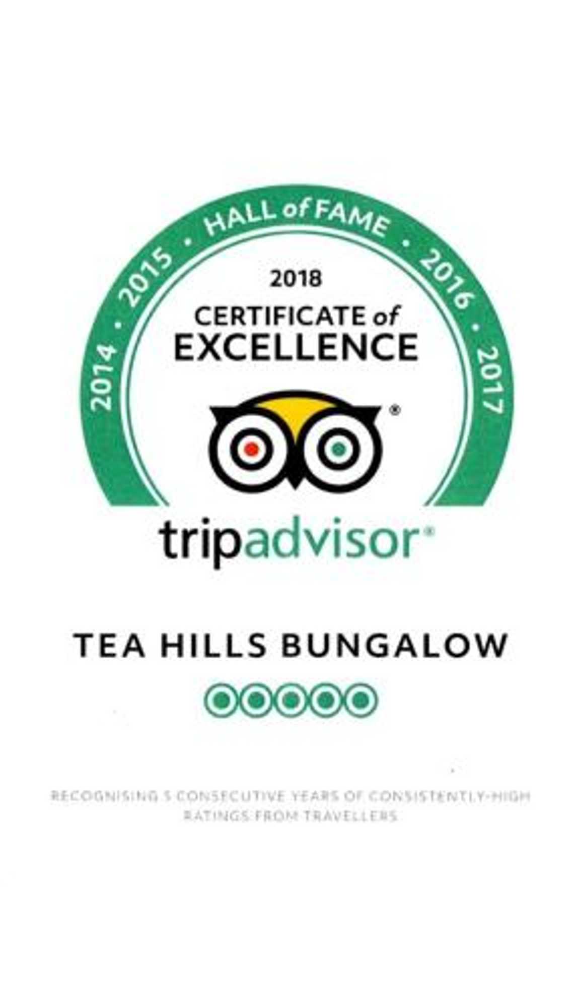Gift card for Tea Hills Bungalow Gift card for Tea Hills Bungalow