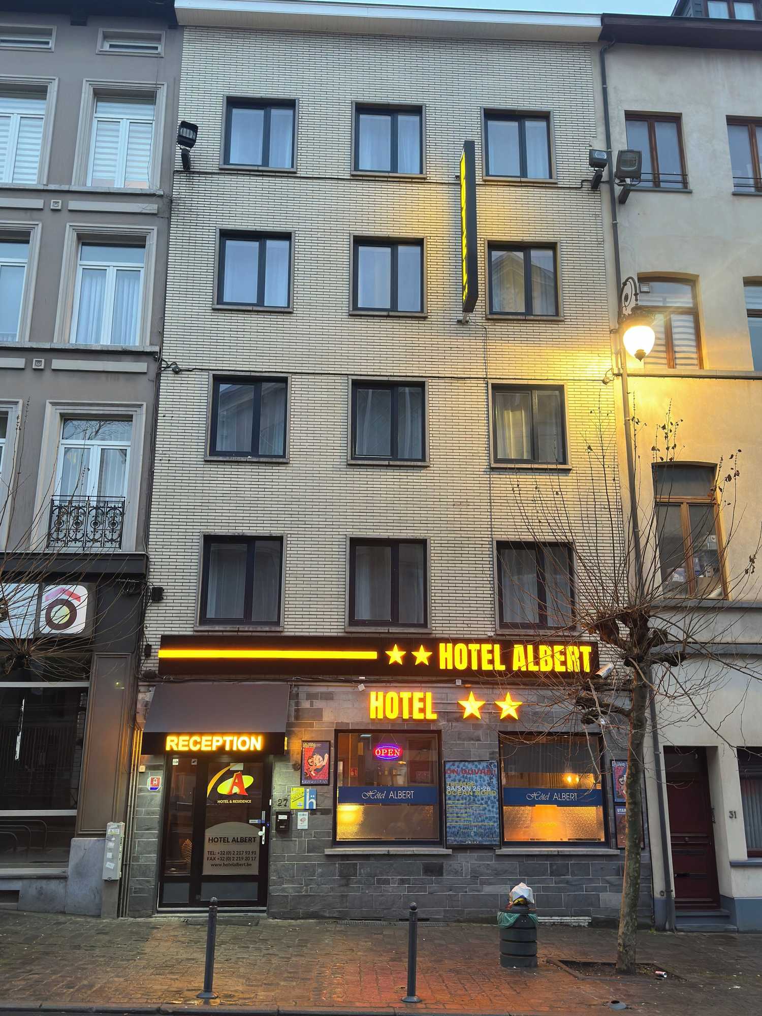 Gift card for Hotel Albert