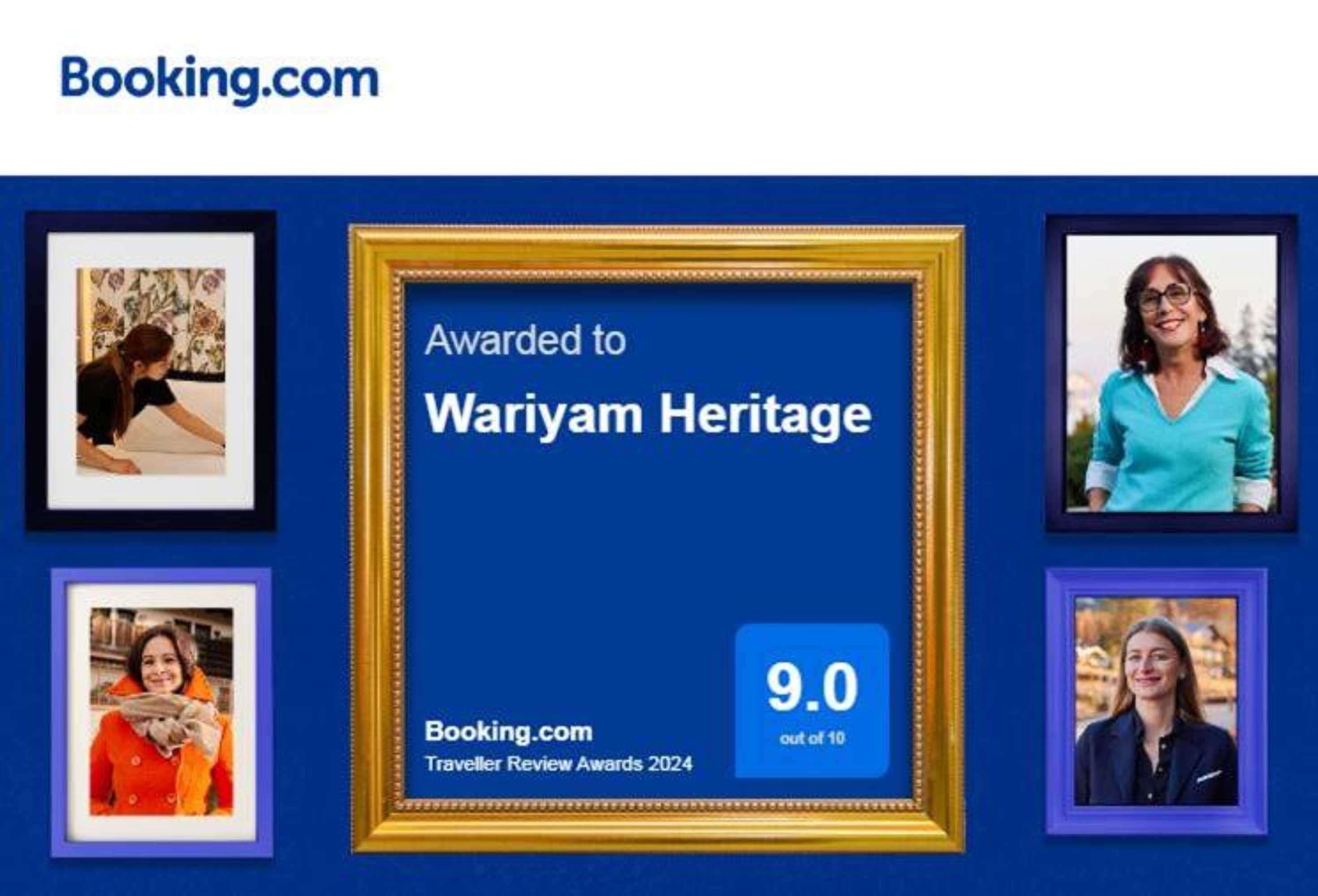 Gift card for Wariyam Heritage