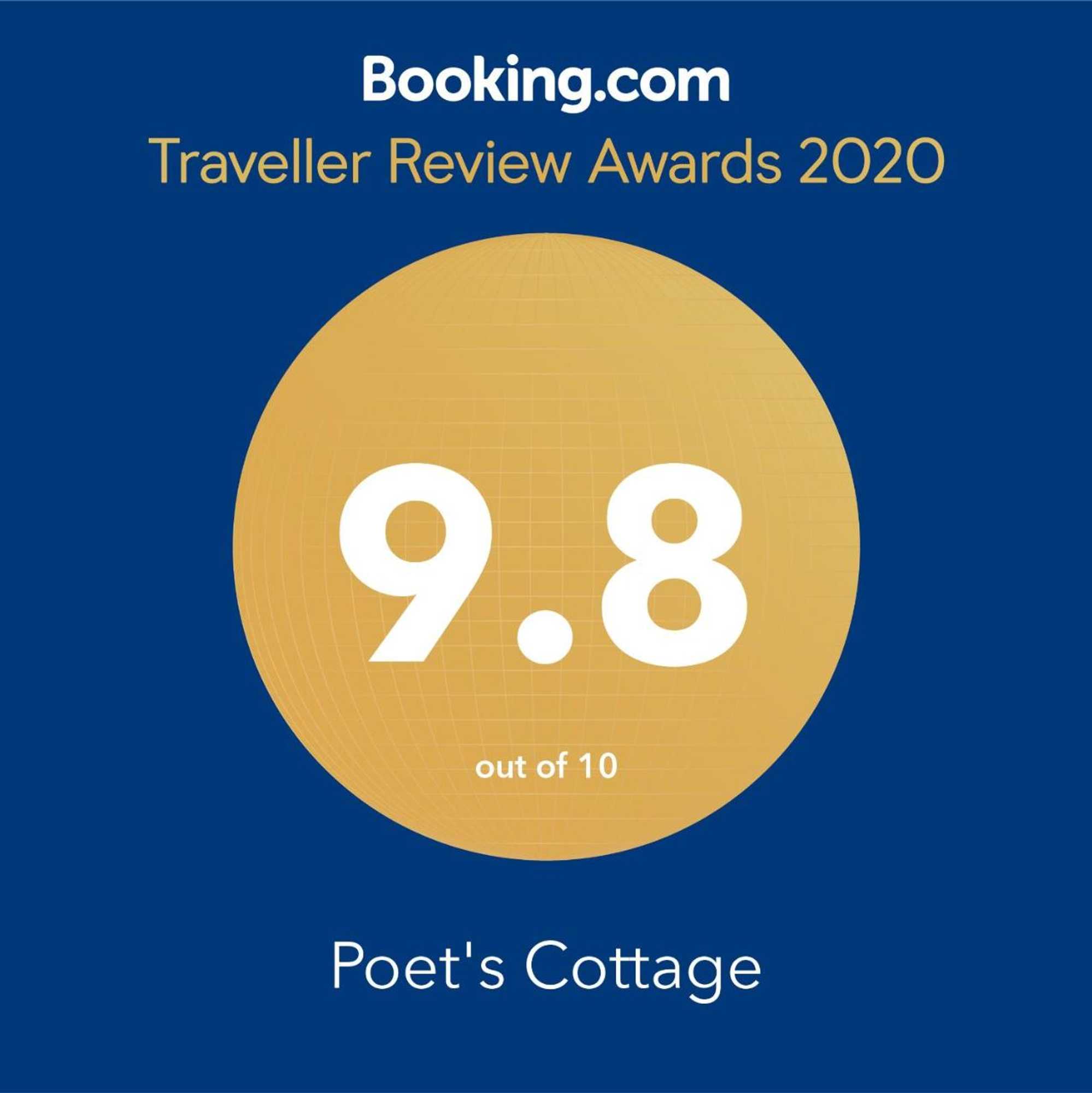 Gift card for Poets Cottage Fireplace Spa Bath Scenic Treks Pet Friendly