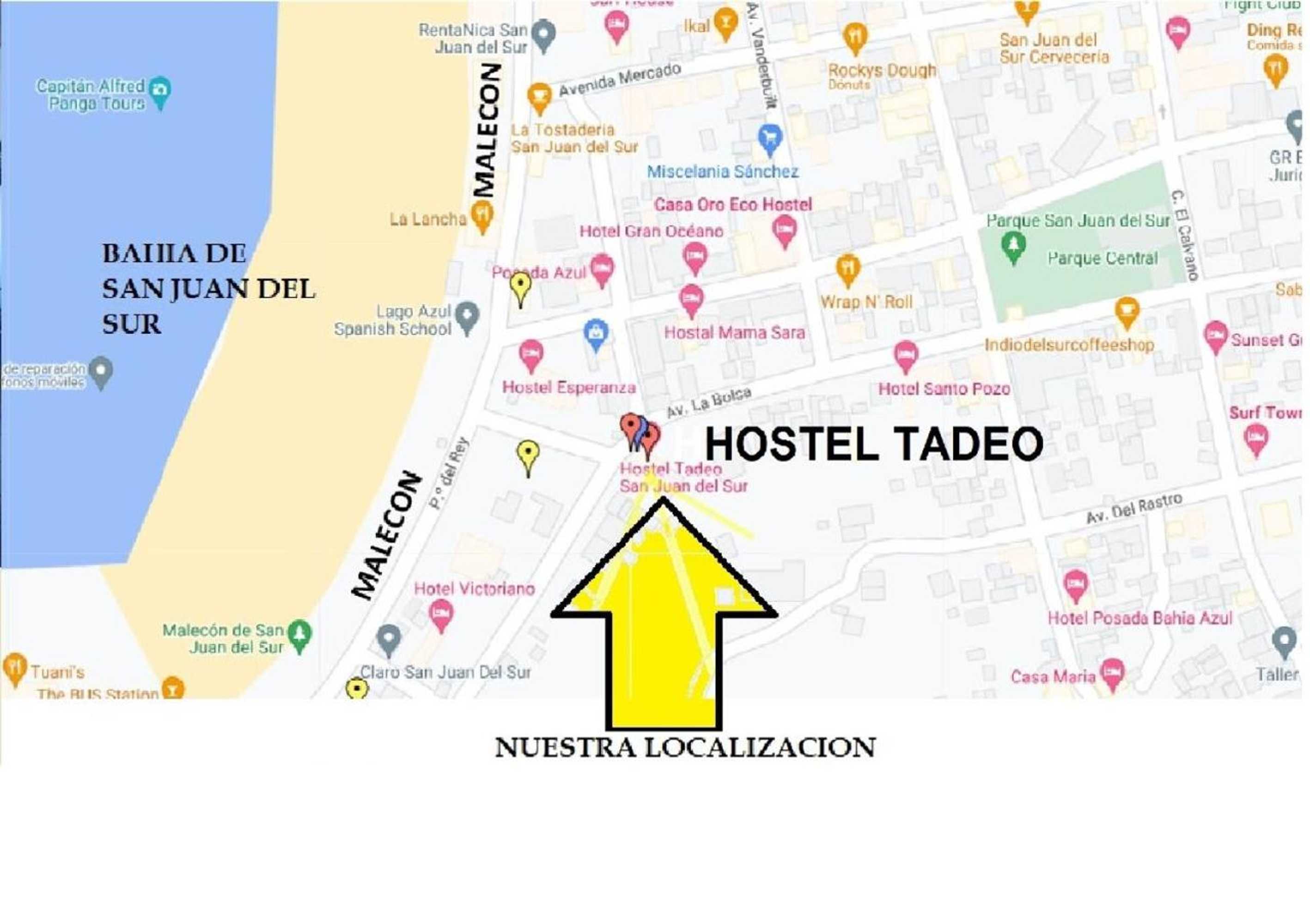 Gift card for Hostel Tadeo San Juan Del Sur Gift card for Hostel Tadeo San Juan Del Sur