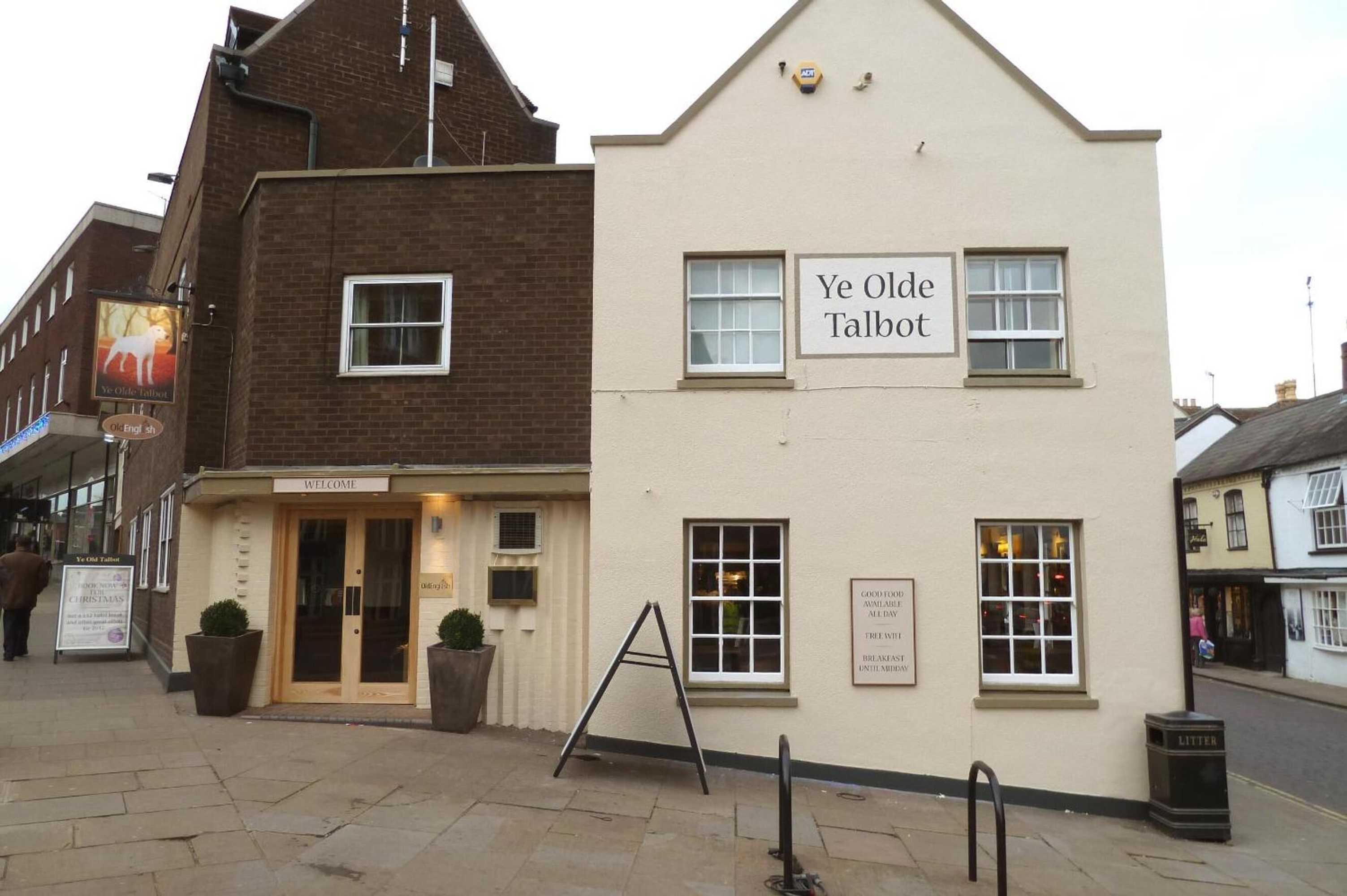 Gift card for Ye Olde Talbot Hotel by Greene King Inns
