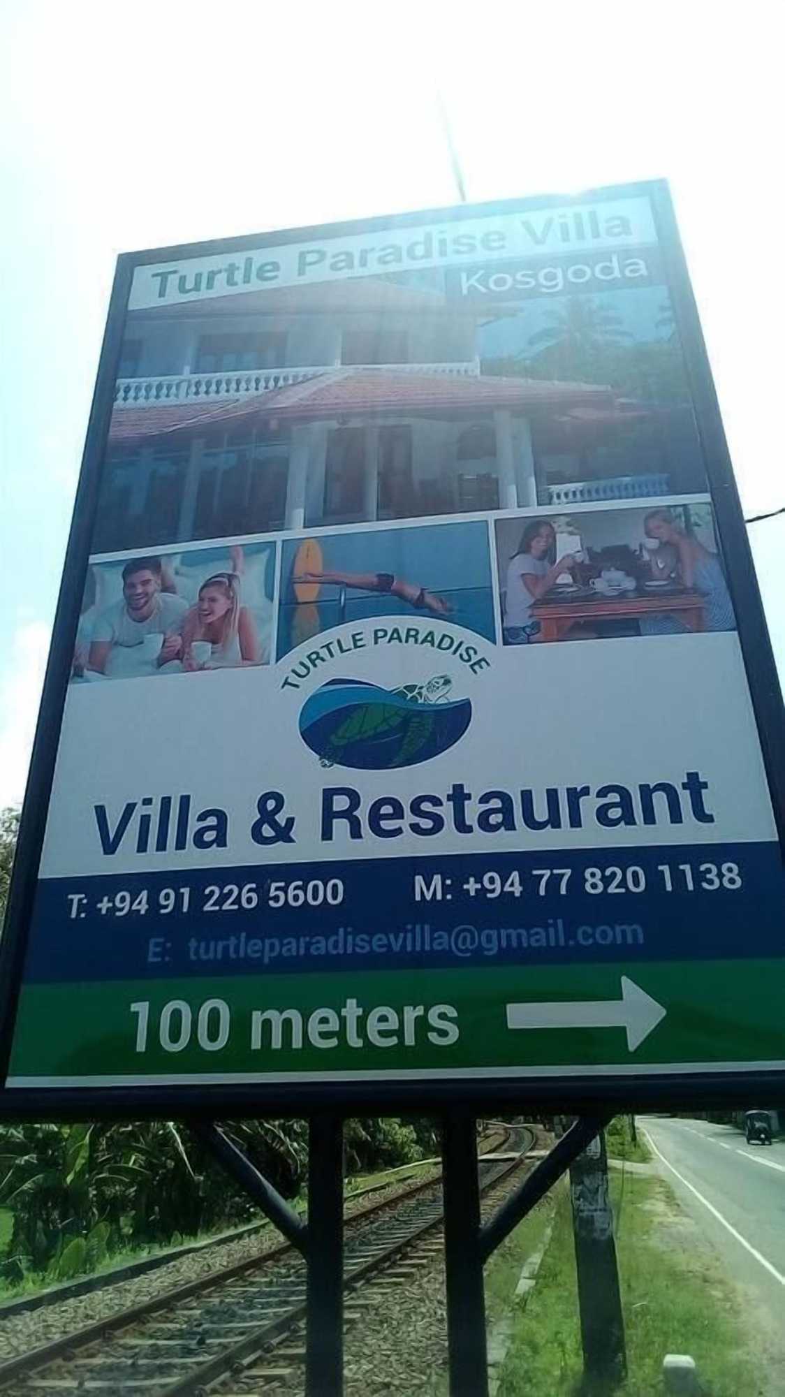 Gift card for Turtle Paradise Villa & Restaurant