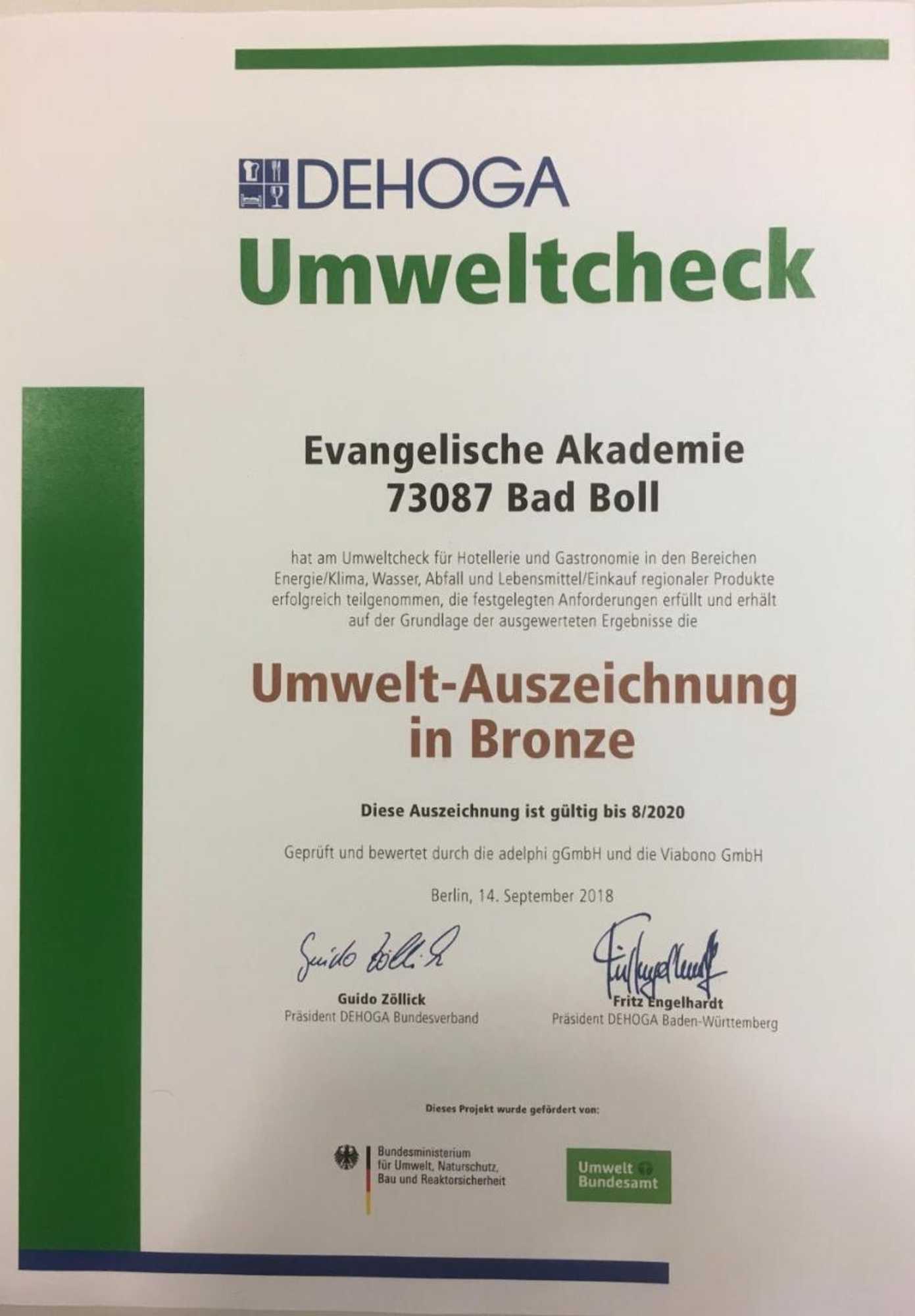 Gift card for Evangelische Tagungsstätte Bad Boll