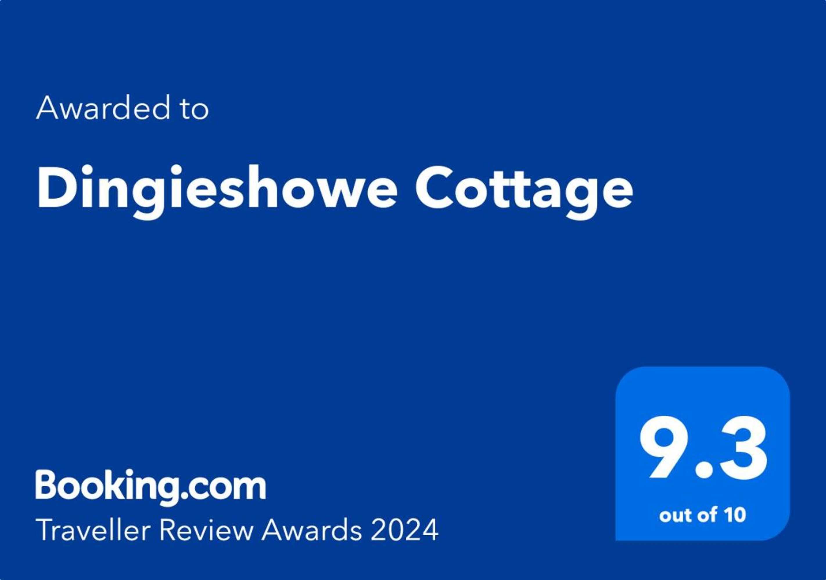 Gift card for Dingieshowe Cottage