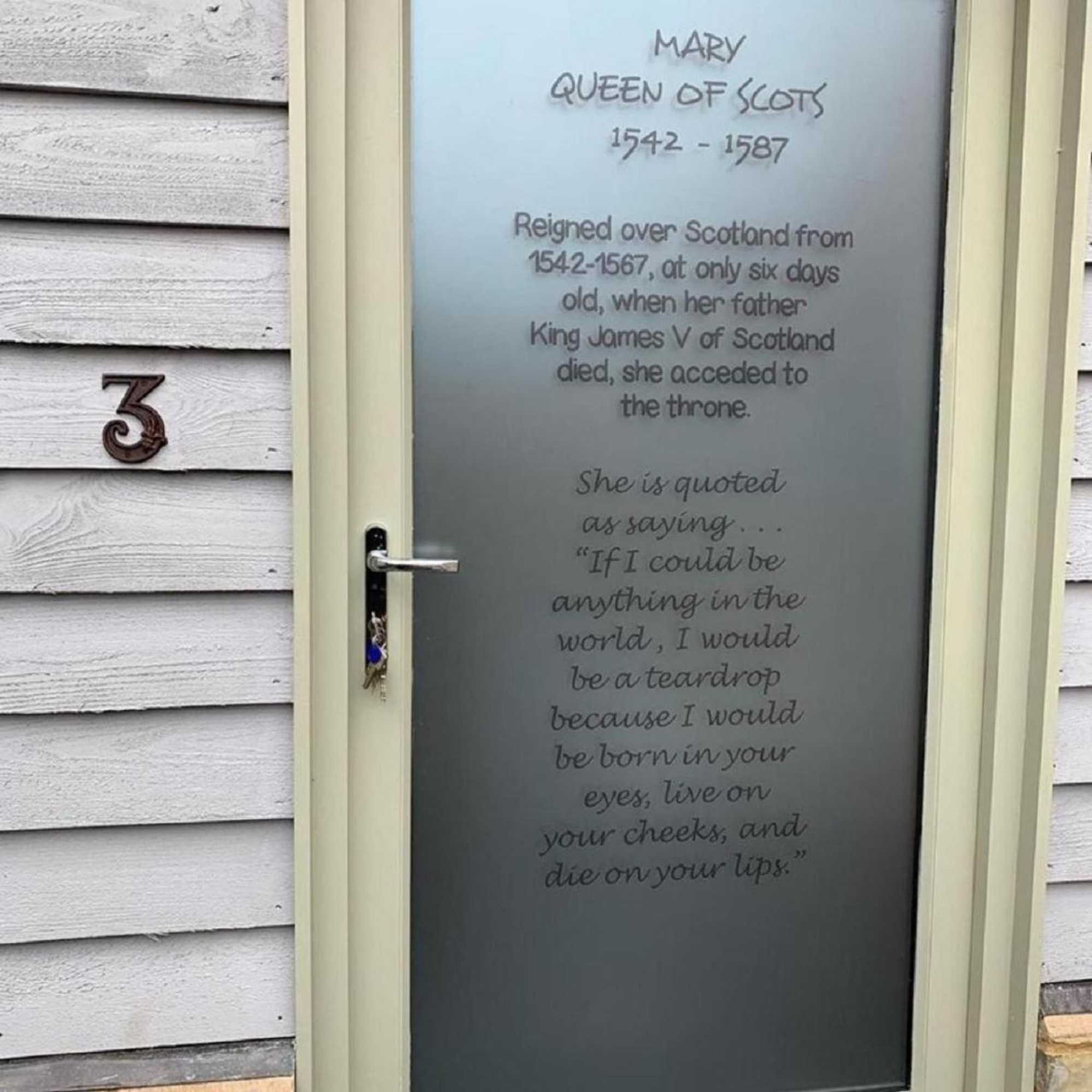 Gift card for The British Queen, Meldreth