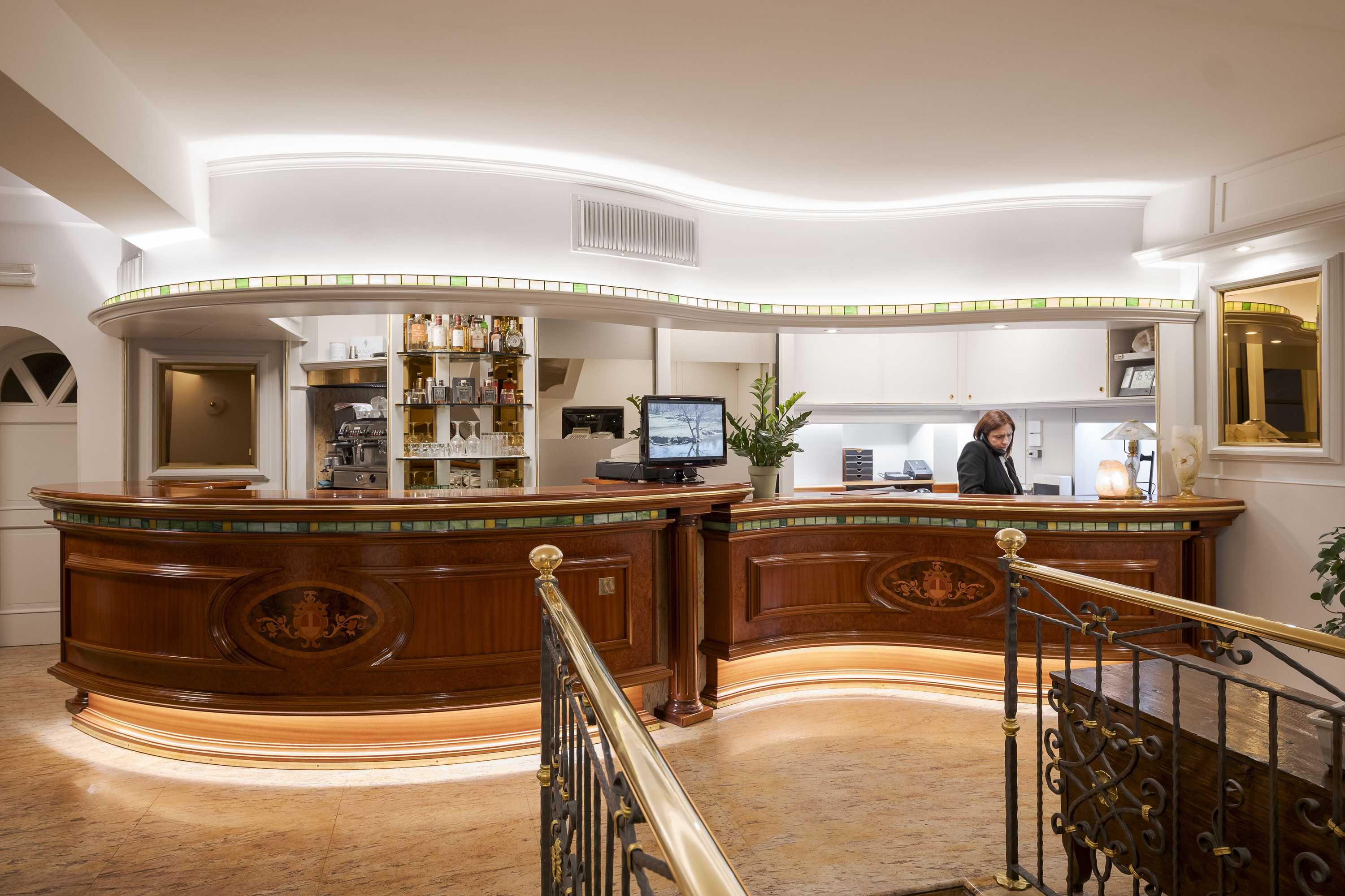 Gift card for Hotel Ungheria Varese 1946