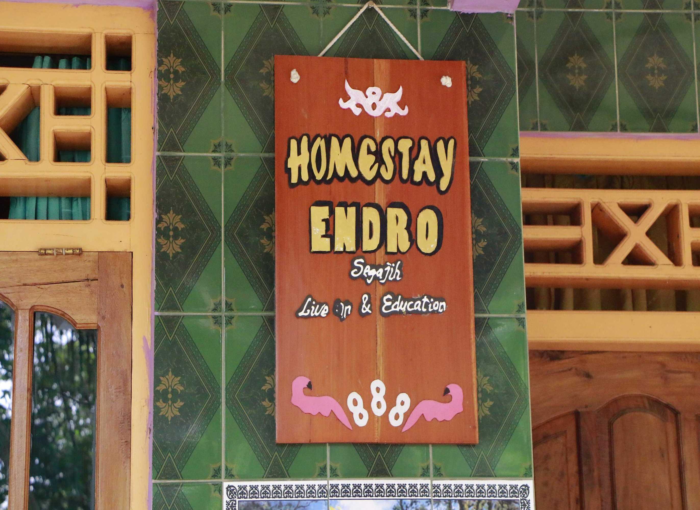 Gift card for Homestay Endro