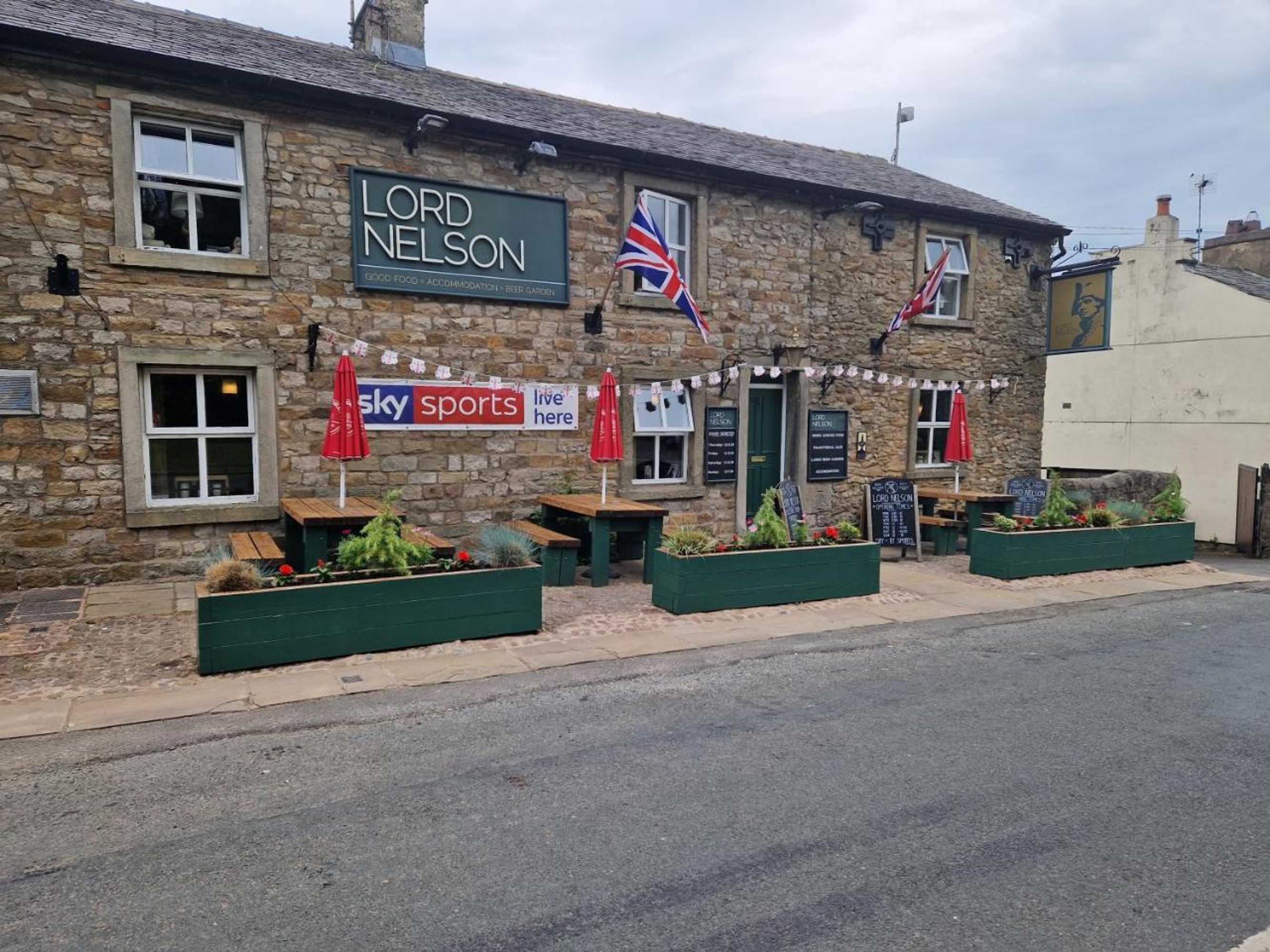 Gift card for The Lord Nelson Inn B&b