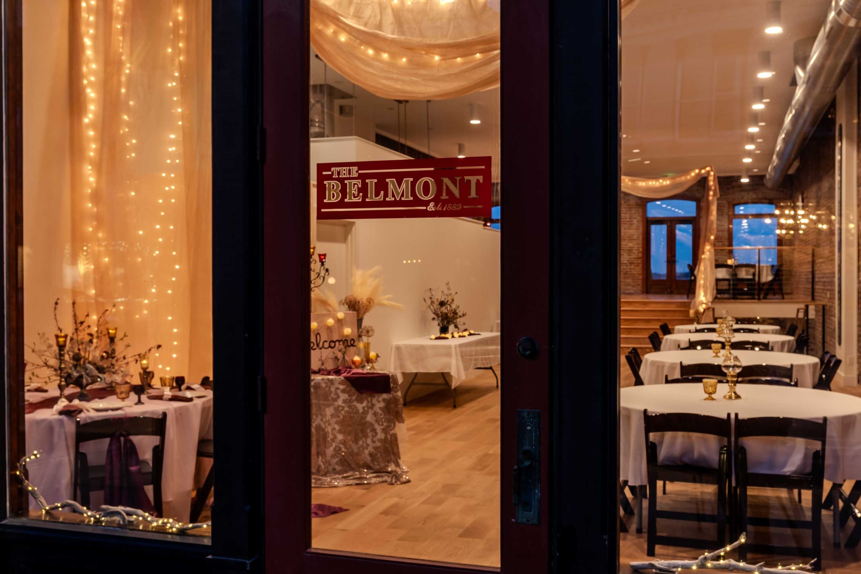Gift card for The Belmont Hotel