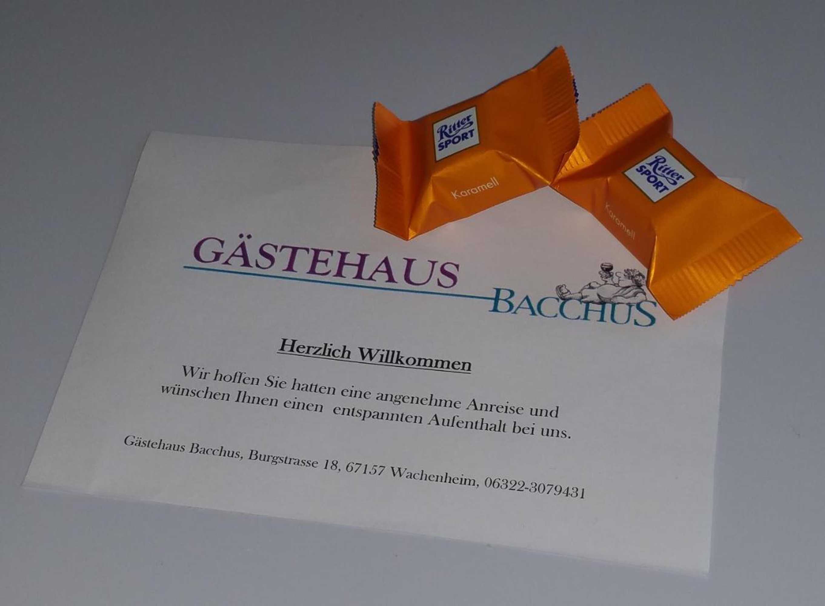 Gift card for Gästehaus Bacchus
