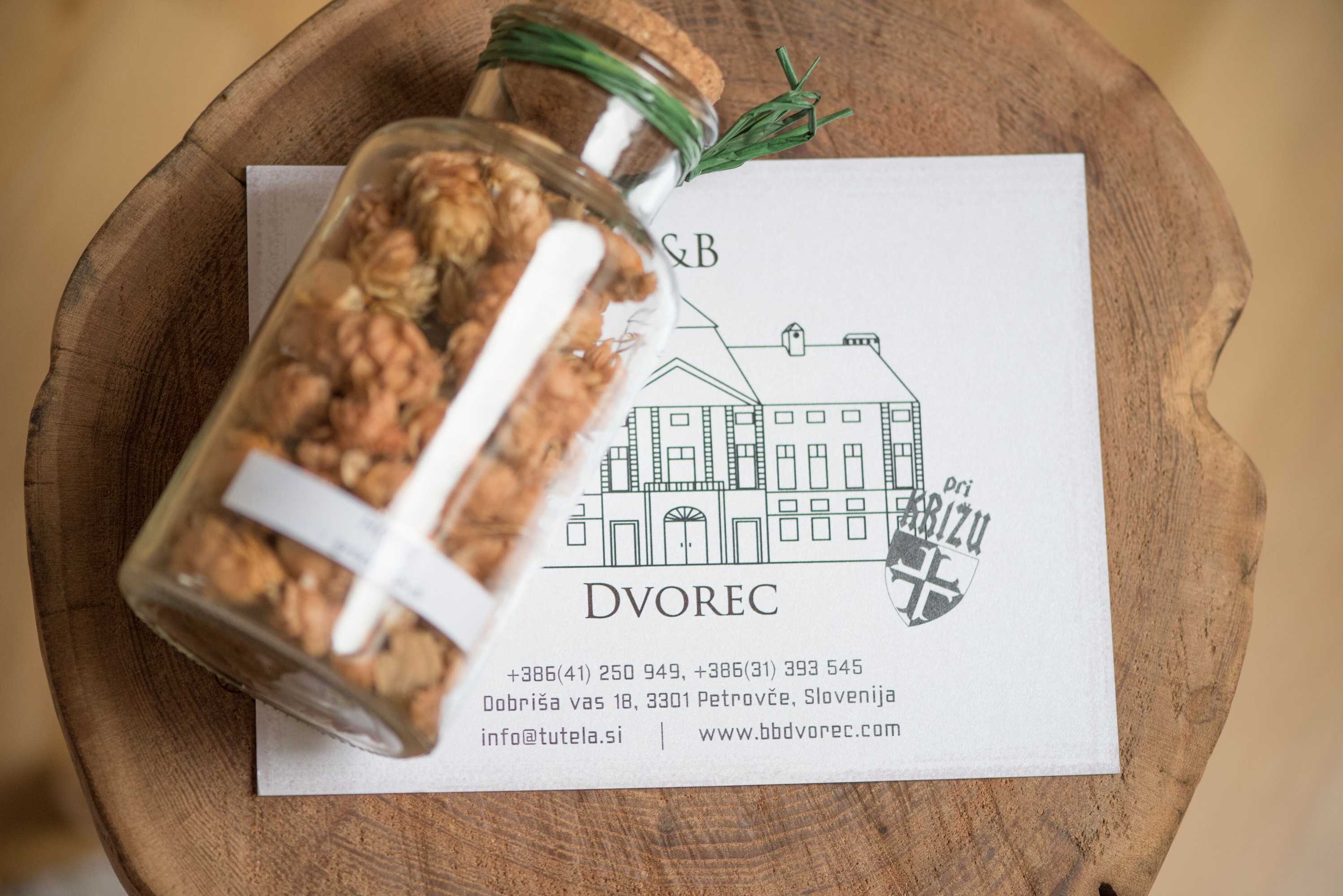 Gift card for Bed & Breakfast Dvorec - Beer Fountain & Galerija Okusov Gift card for Bed & Breakfast Dvorec - Beer Fountain & Galerija Okusov