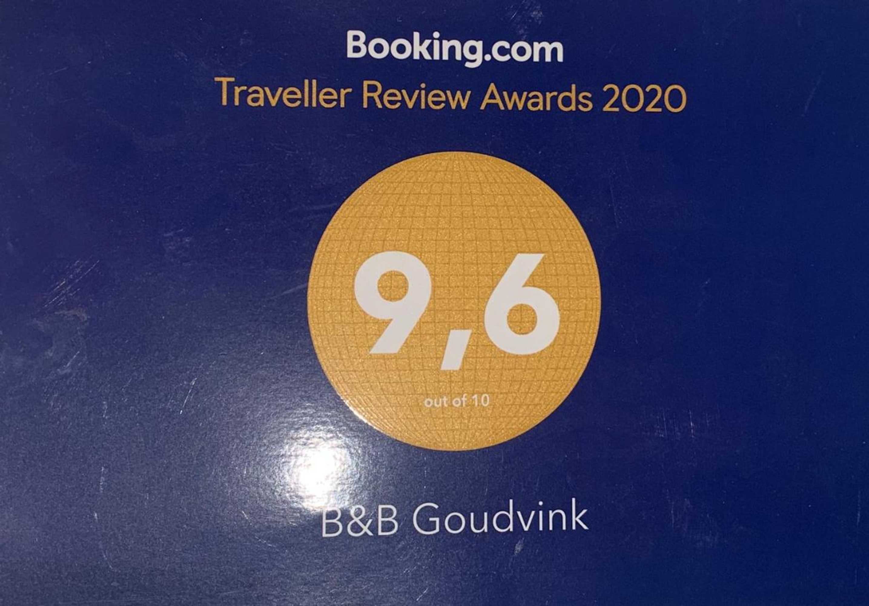 Gift card for B&b Goudvink