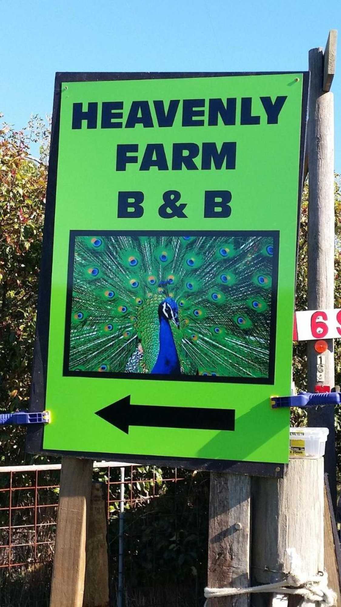 Gift card for Heavenly Farm B & B Tasmania