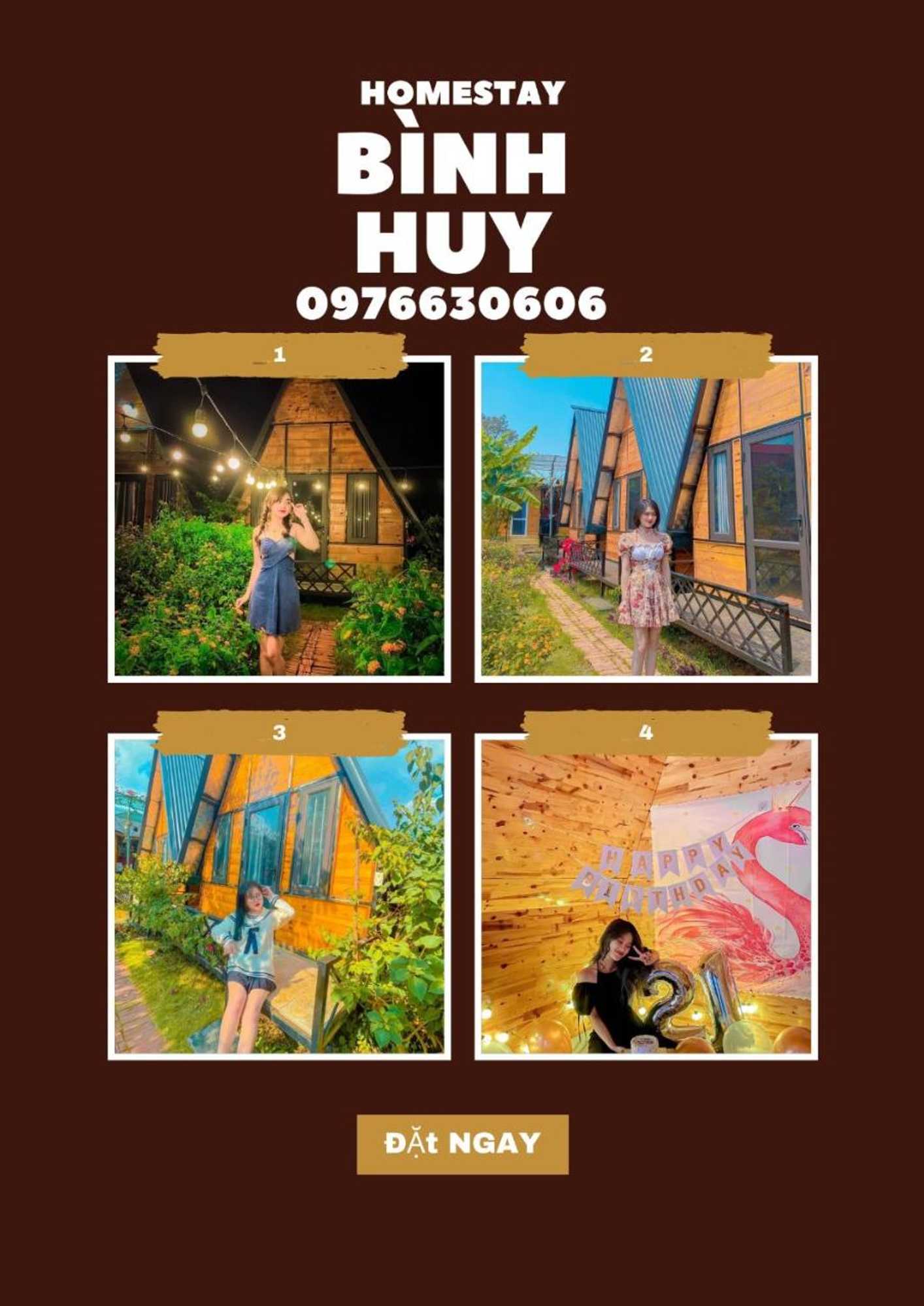 Gift card for Homestay Binh Huy