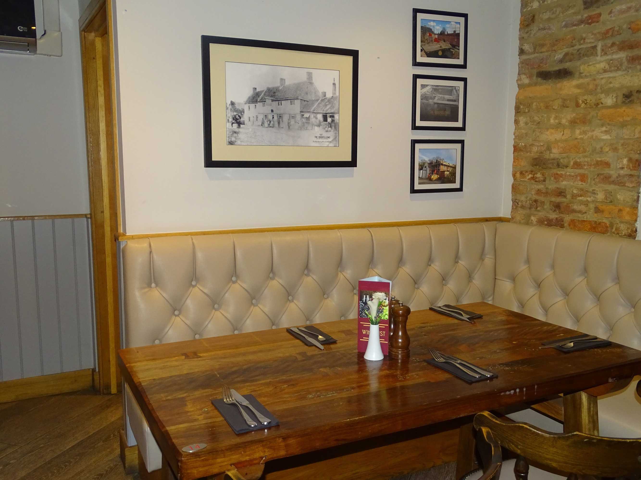 Gift card for The Oddfellows Hotel Bar & Restaurant