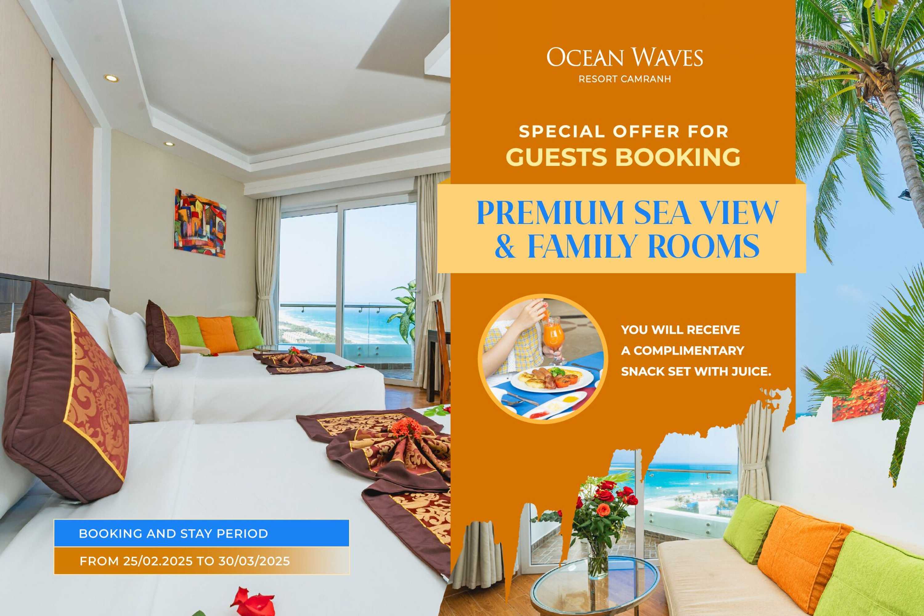 Gift card for Ocean Waves Resort Cam Ranh Gift card for Ocean Waves Resort Cam Ranh