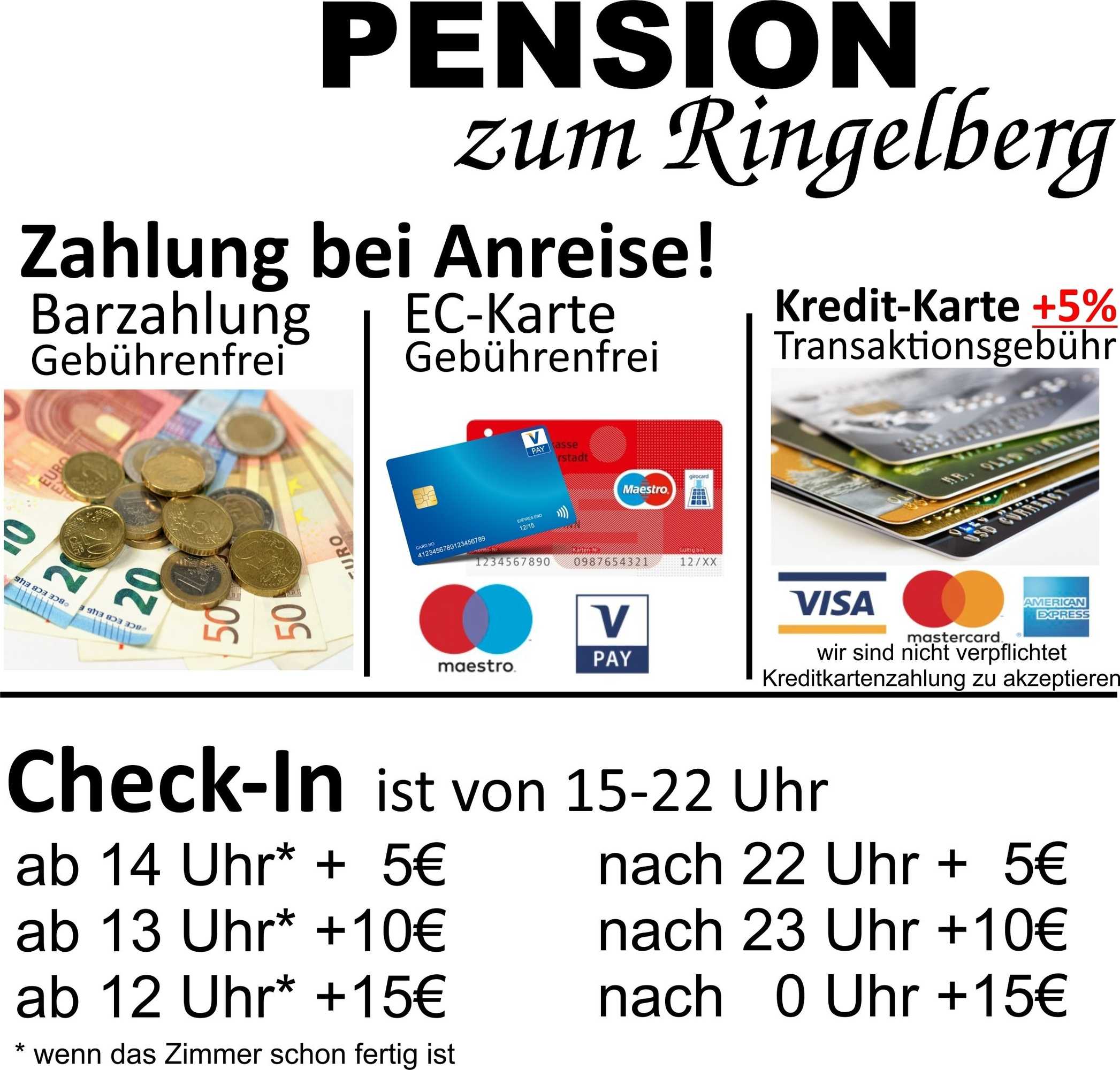 Gift card for Pension Zum Ringelberg
